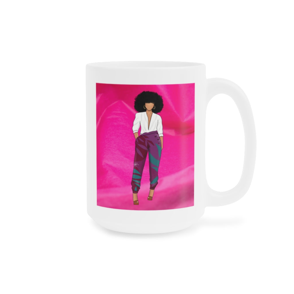 Happy Mother's Day (Fuschia) Ceramic Mugs (11oz / 15oz)