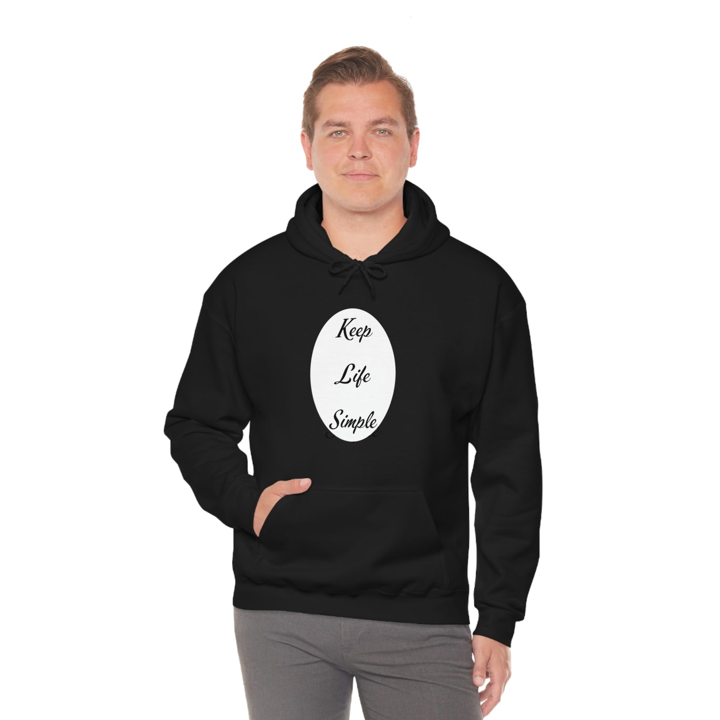 Keep Life Simple Hooded Sweatshirt