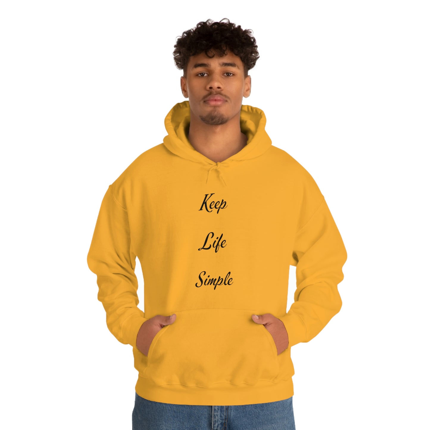 Keep Life Simple Hooded Sweatshirt