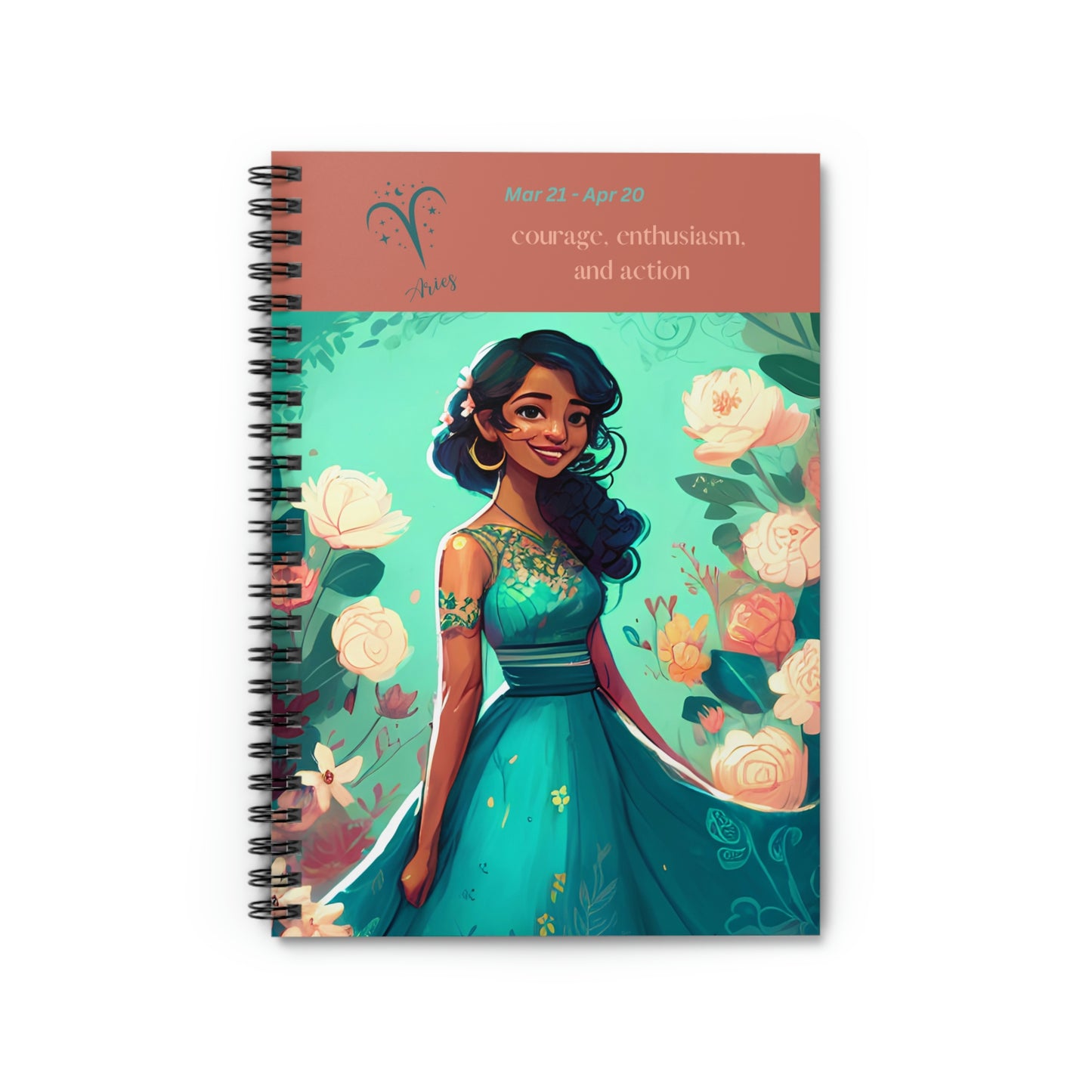 Astrology Collection (Aries) - Middle Eastern and Indian Culture Journal - Ruled Line