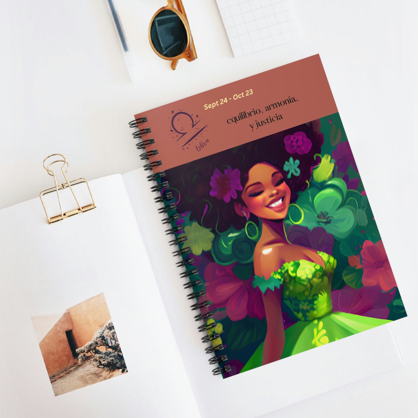Astrology Collection (Libra) - Latina Culture Journal - Ruled Line