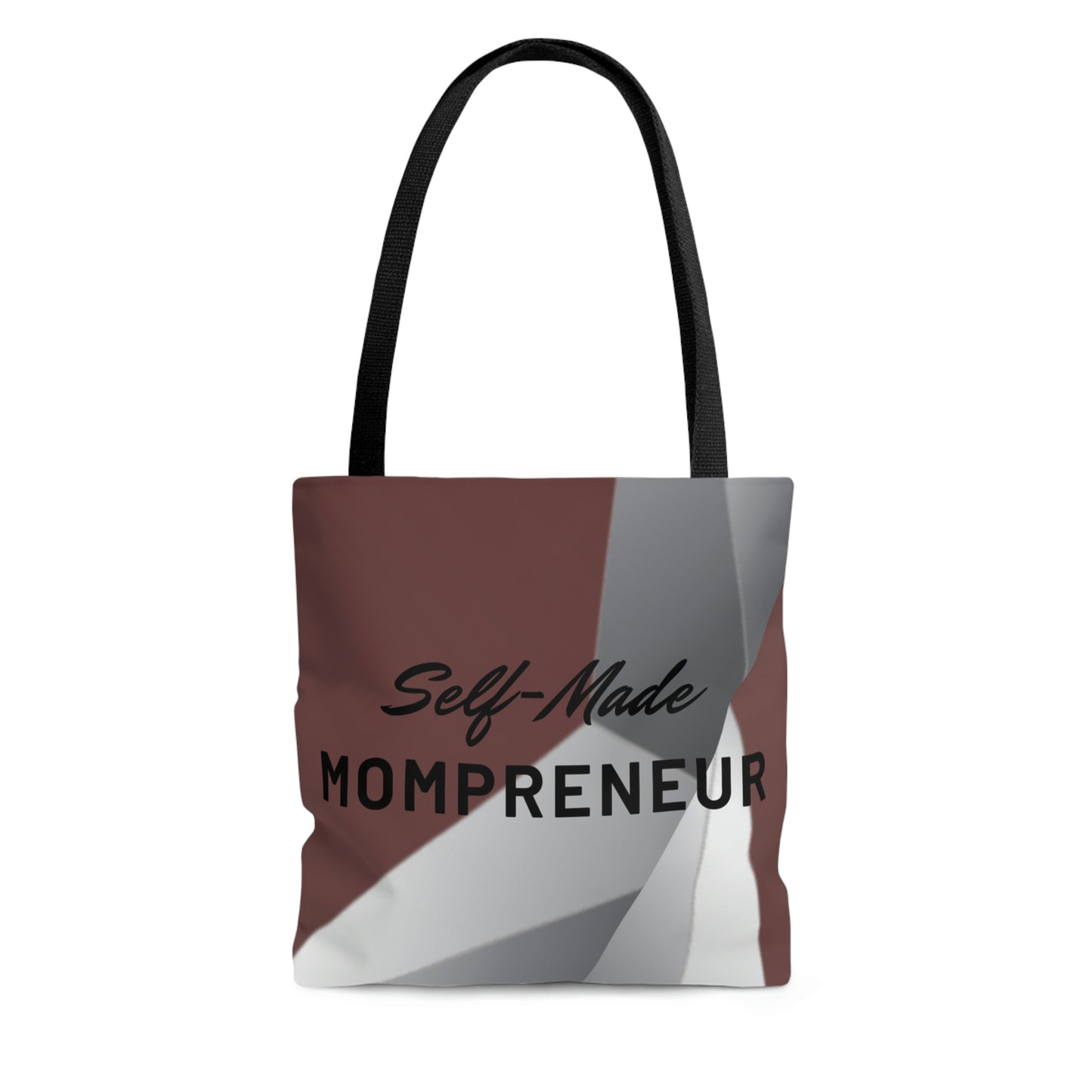 Self-Made Mompreneur (Mauve and Gray) Tote Bag