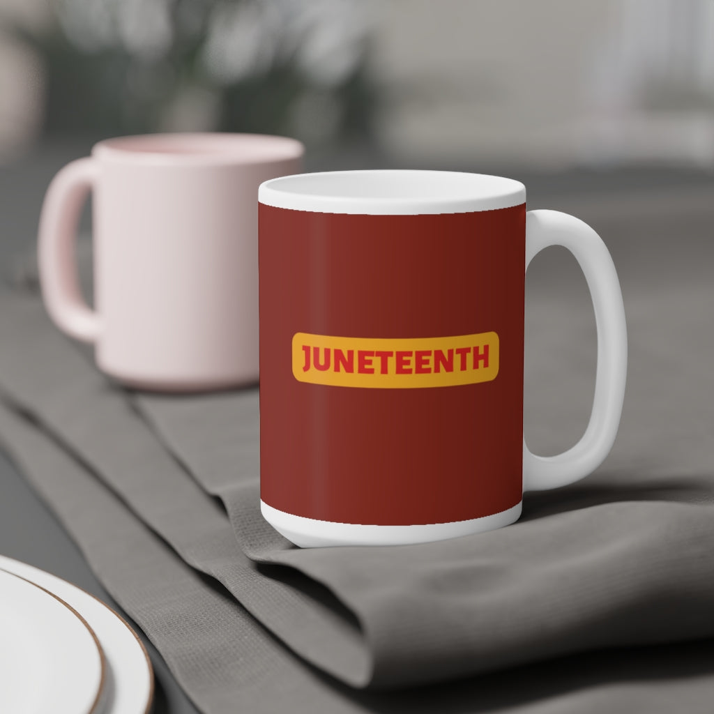 Juneteenth 2 Ceramic Mugs (11oz / 15oz)