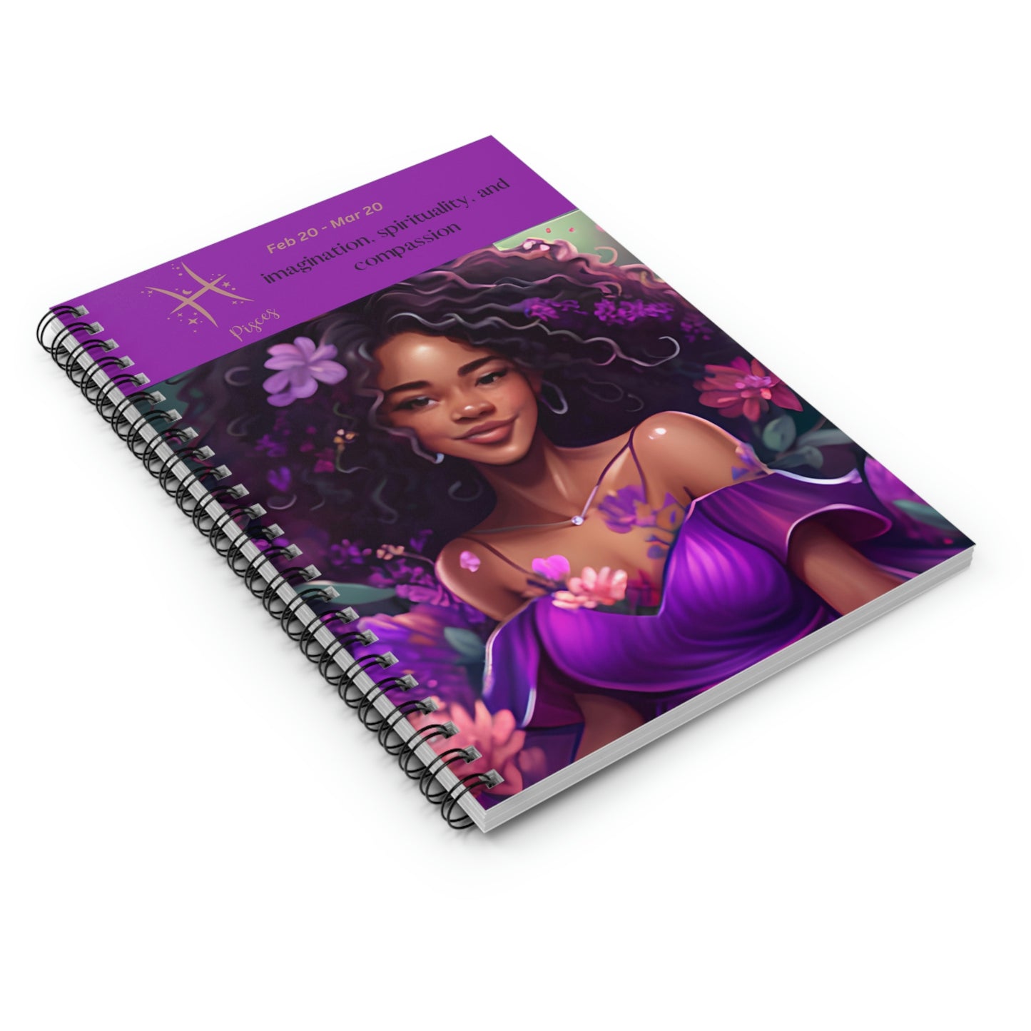 Astrology Collection (Pisces) - AA Culture Journal - Ruled Line