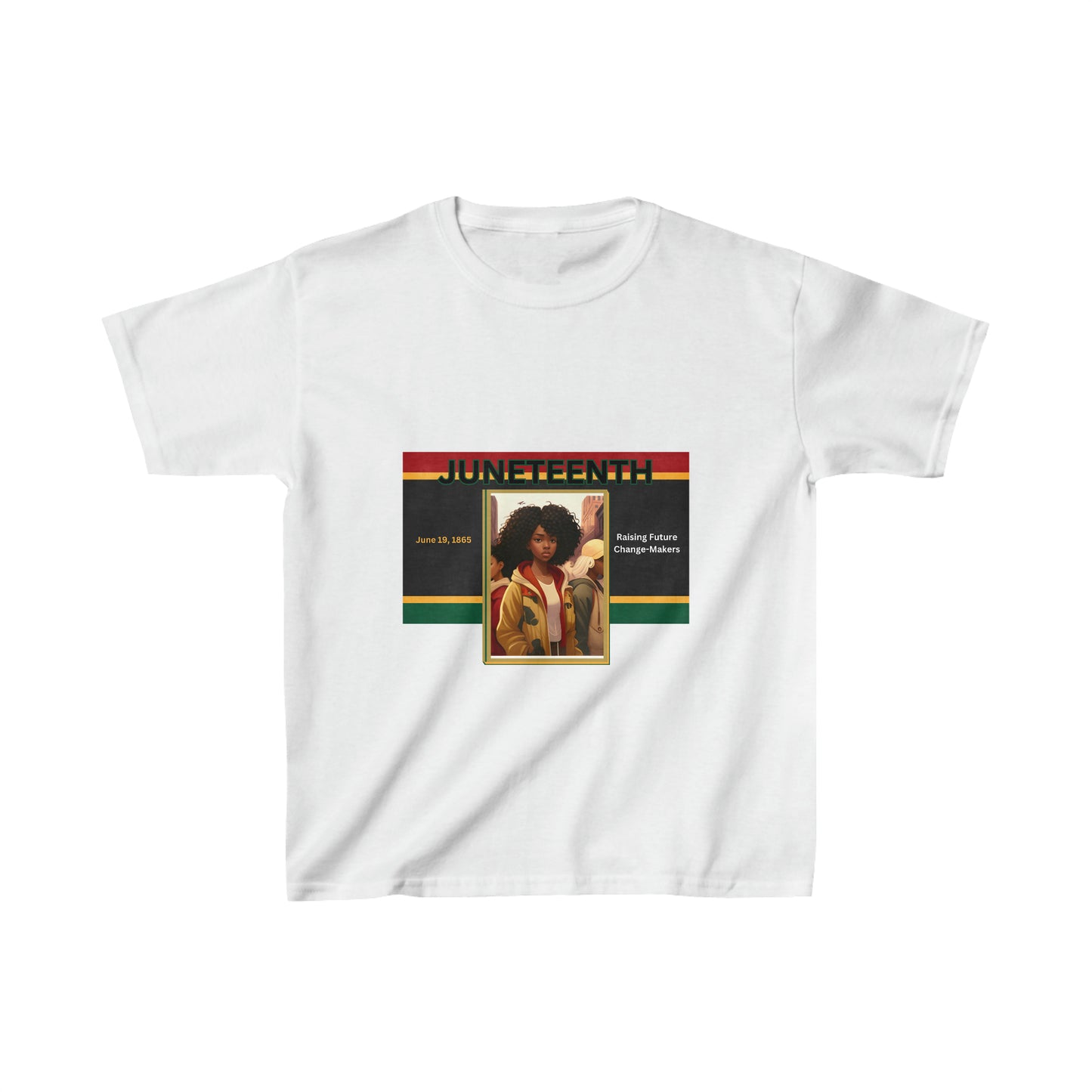 Juneteenth Youth T-shirt (Girl) 1