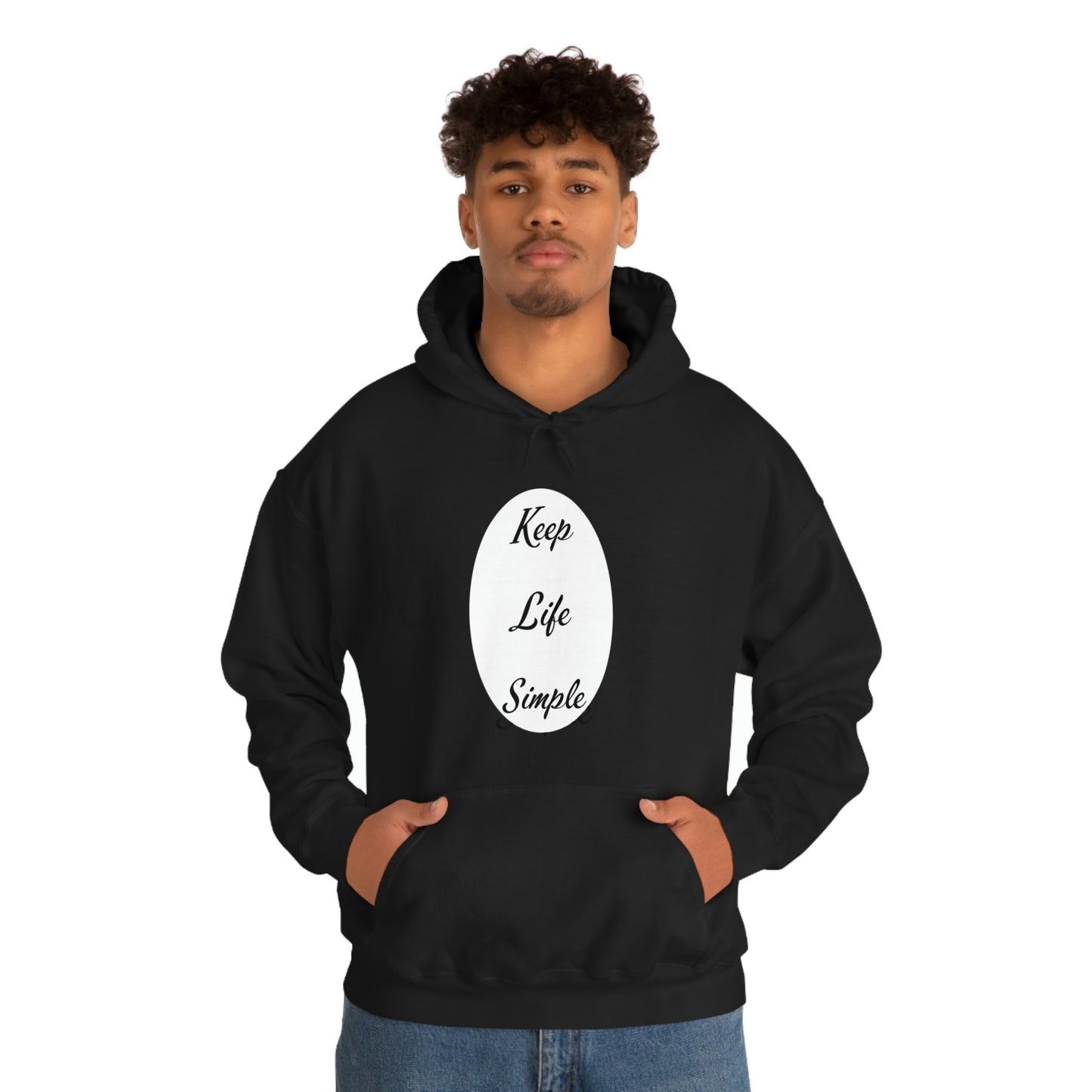 Keep Life Simple Hooded Sweatshirt