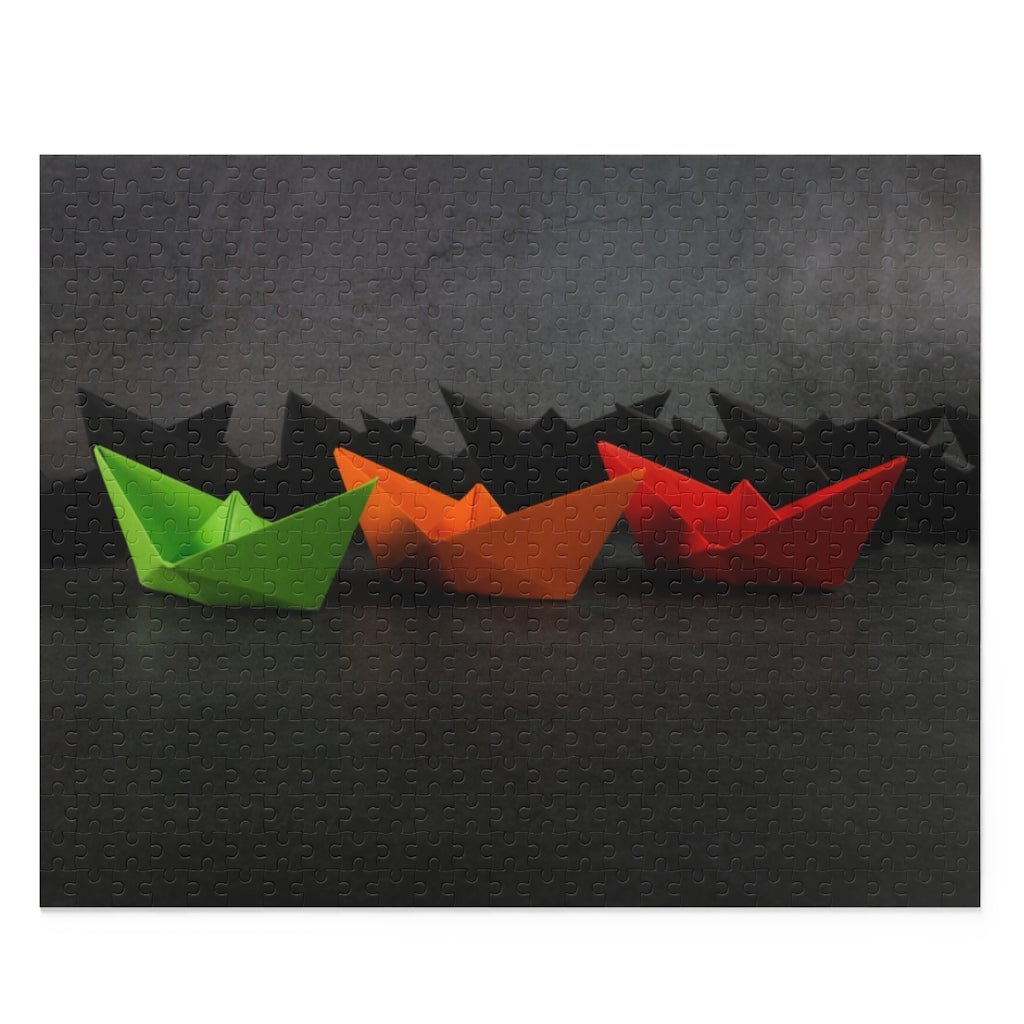 Black History (Origami) Puzzle (120, 252, 500-Piece)