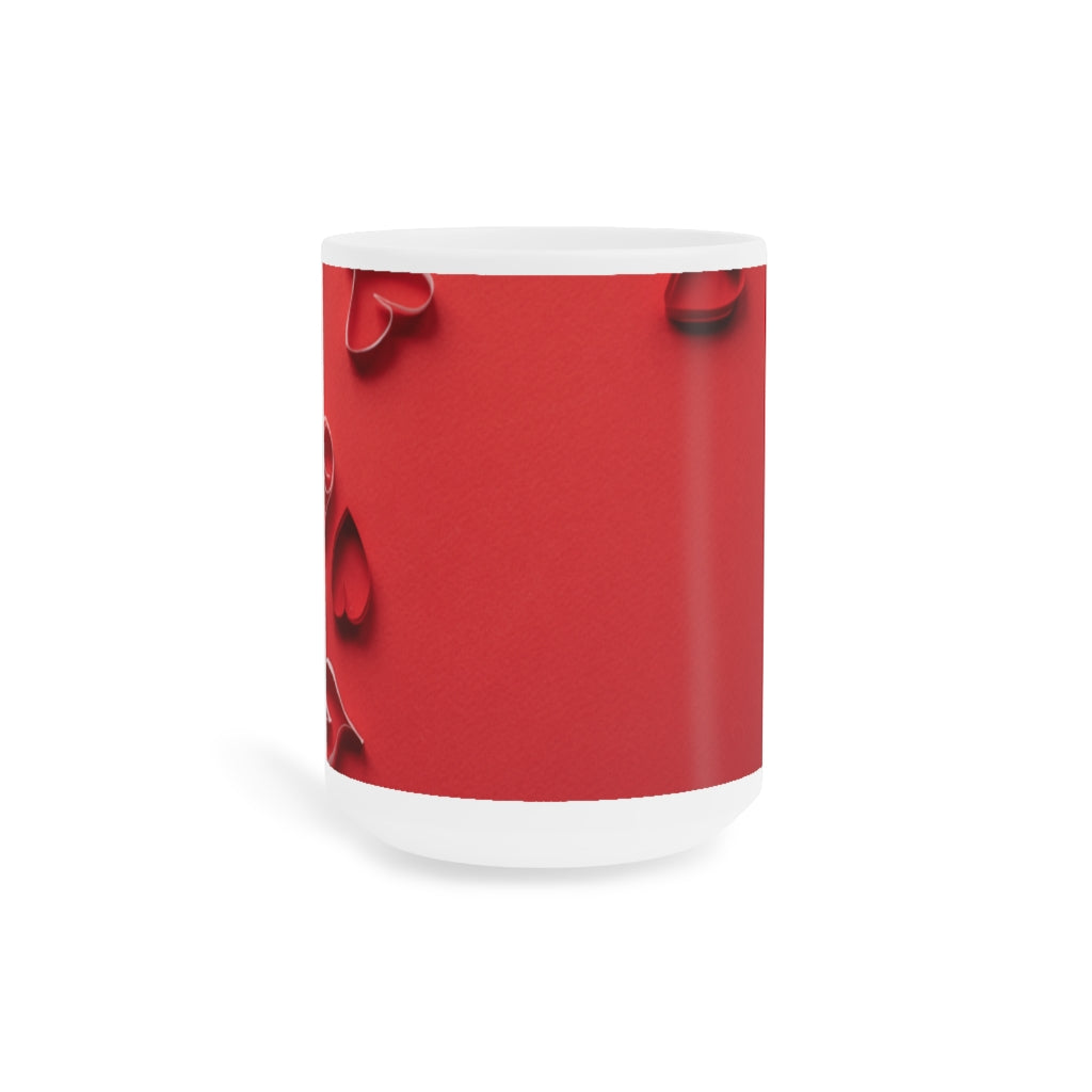 Hearts Ceramic Mugs (11oz / 15oz)