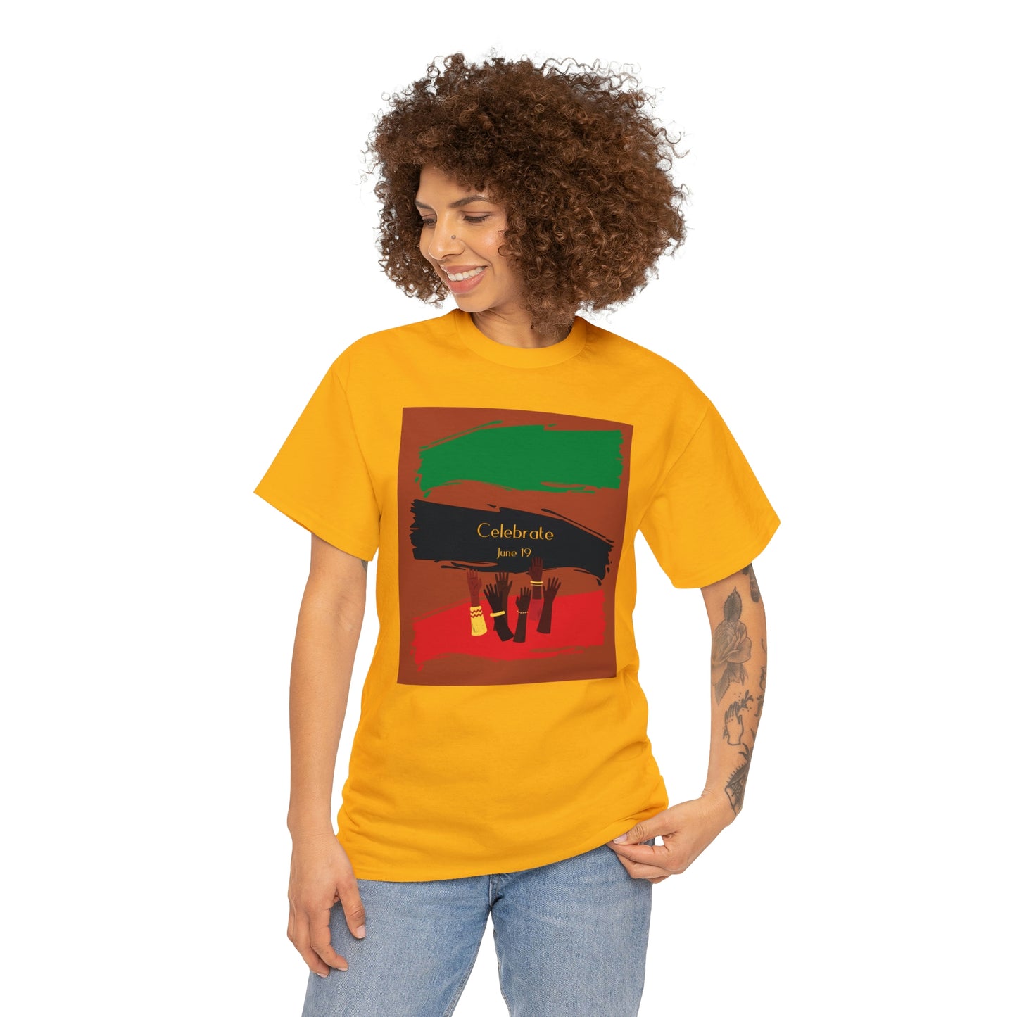 Juneteenth 2 Heavy Cotton Tee
