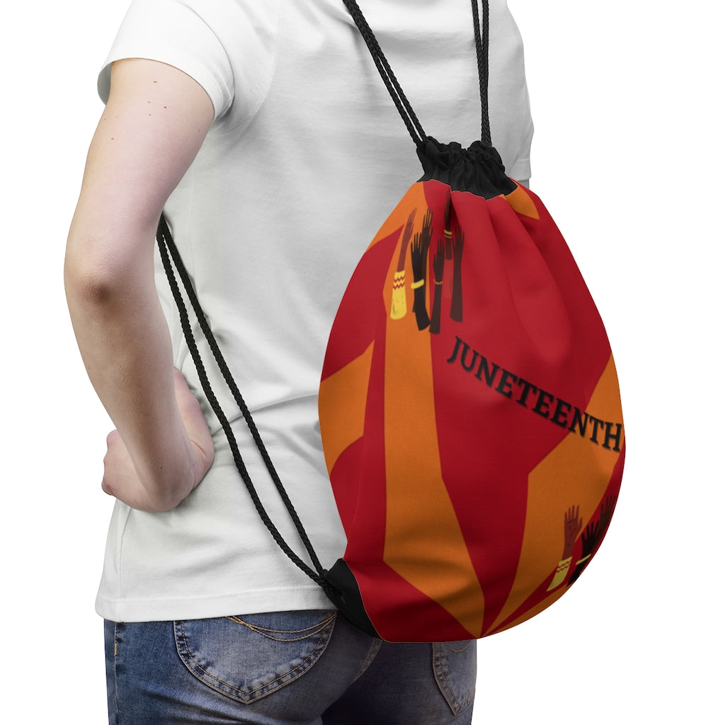 Juneteenth 1 Drawstring Bag