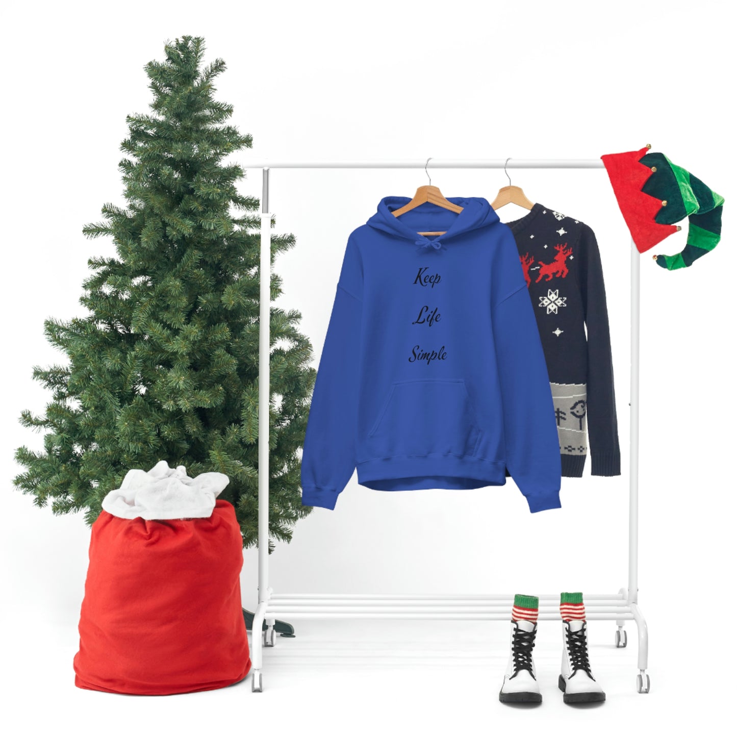 Keep Life Simple Hooded Sweatshirt