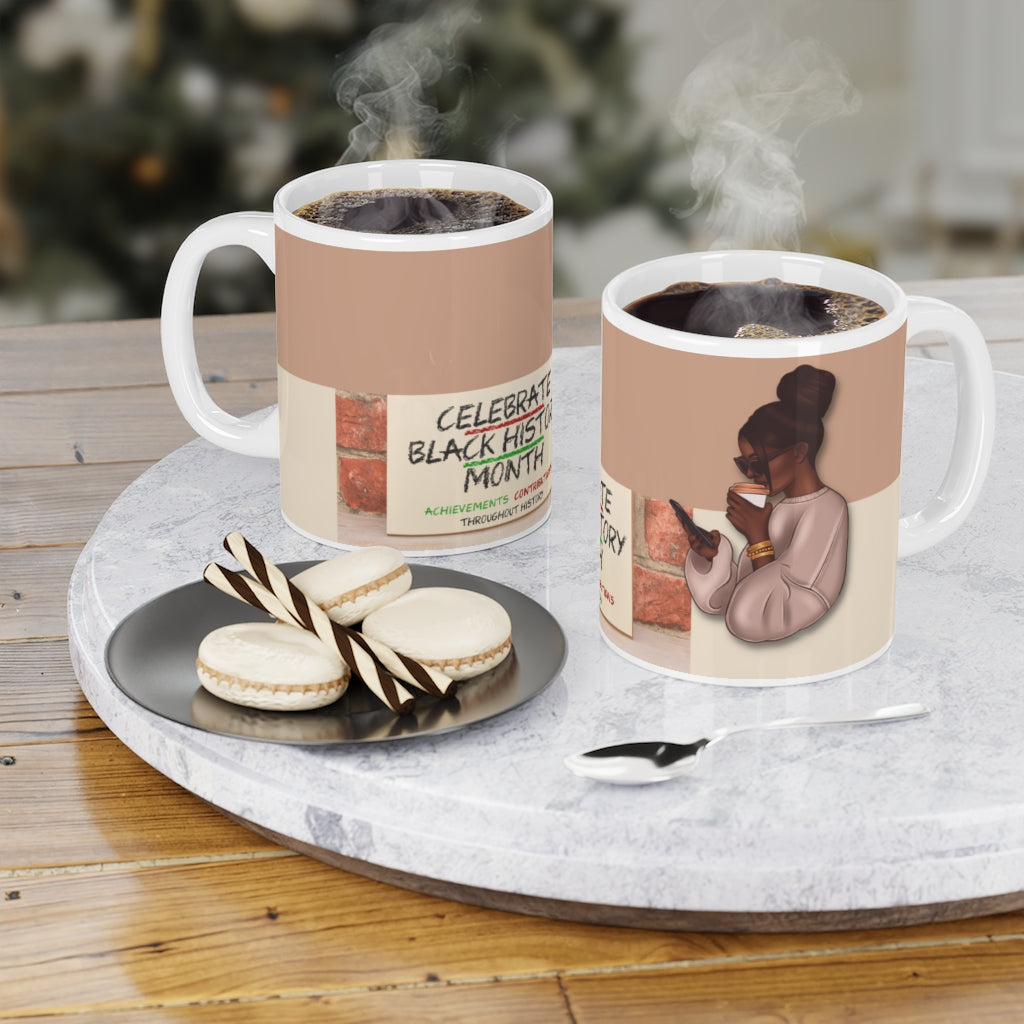 Celebrate Black History Ceramic Mugs (11oz / 15oz)