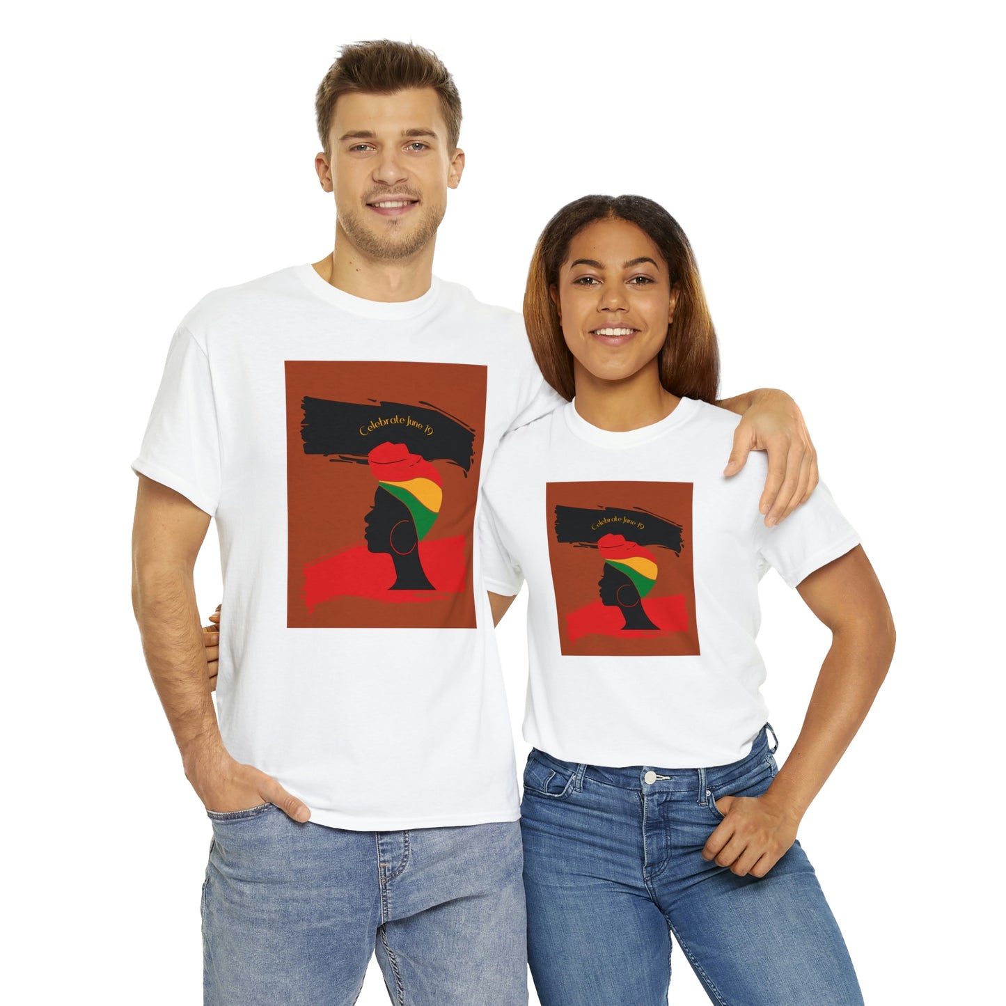 Juneteenth 3 Heavy Cotton Tee