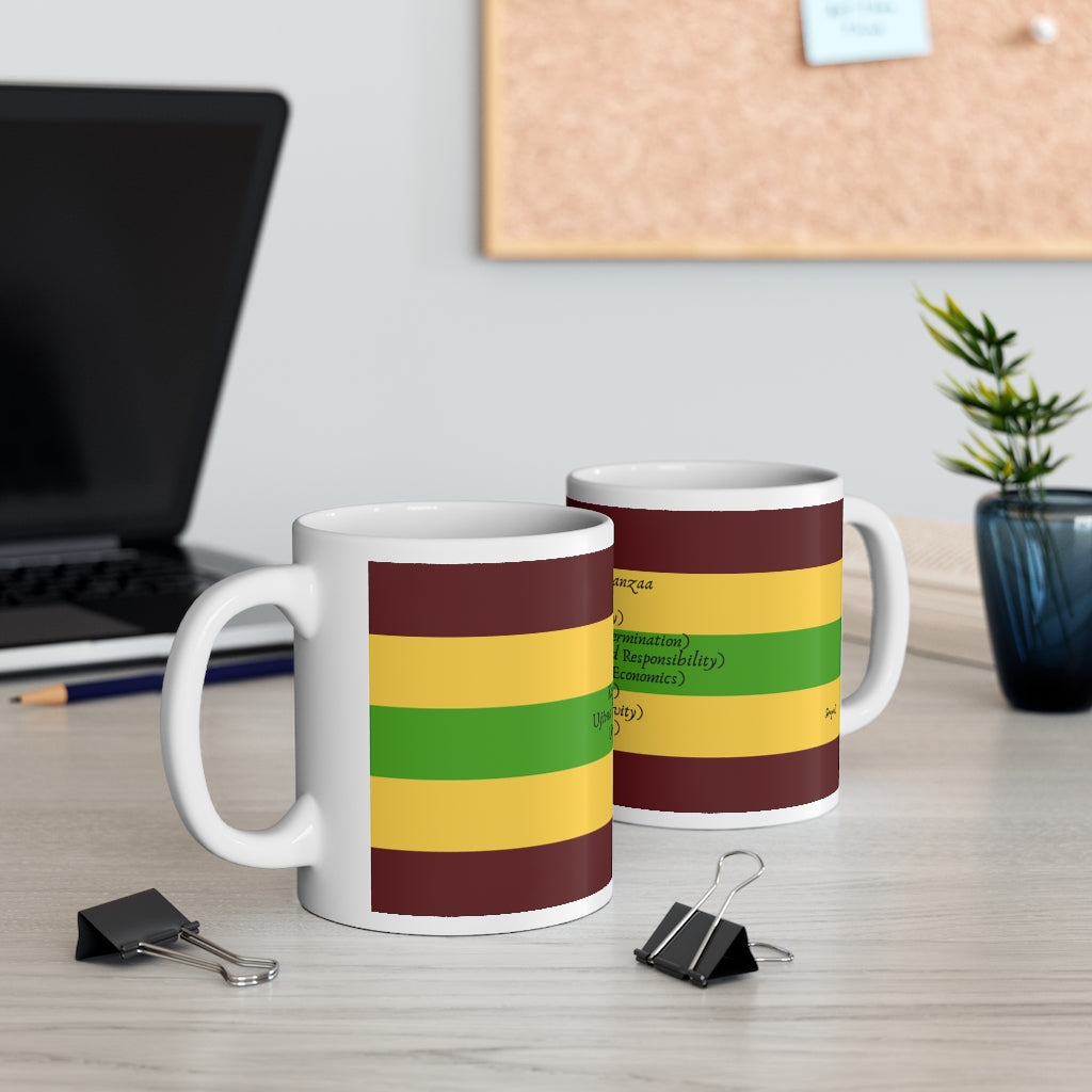 7 Principles of Kwanzaa Ceramic Mug
