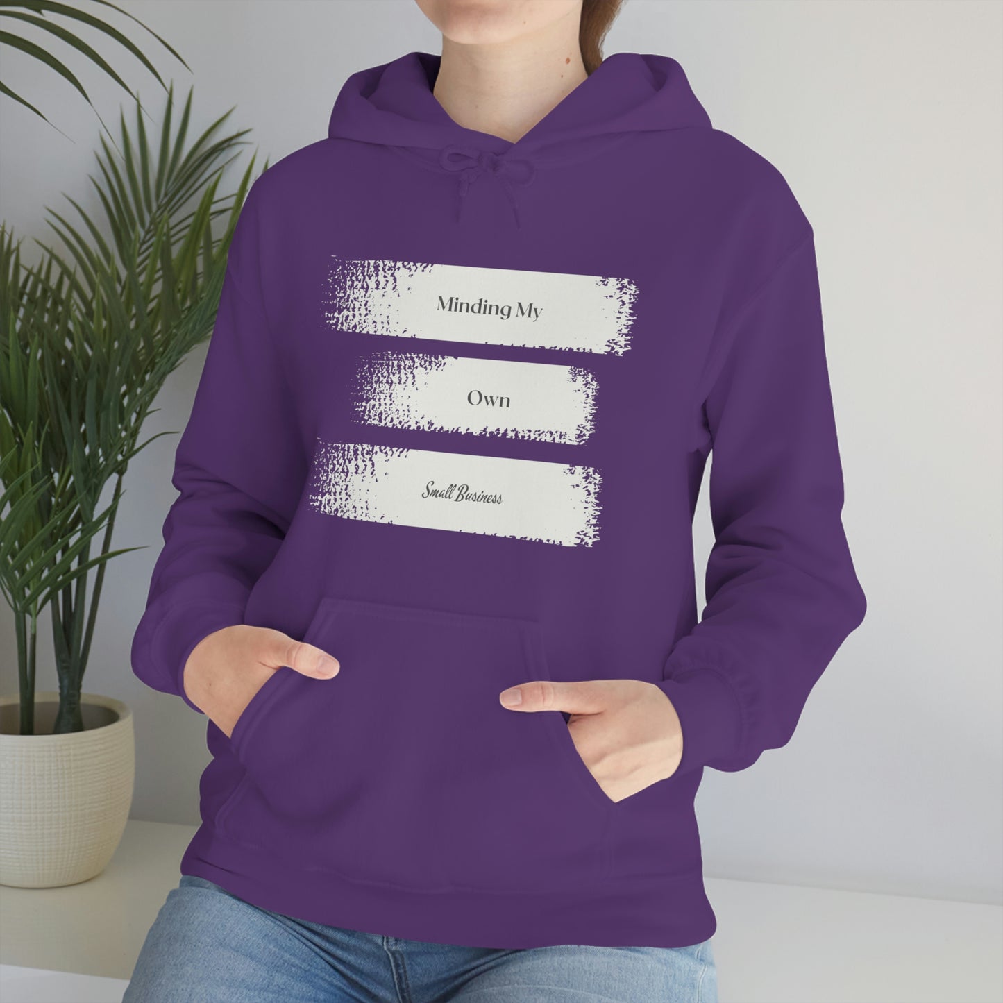 Minding My Own Small Business Hooded Sweatshirt