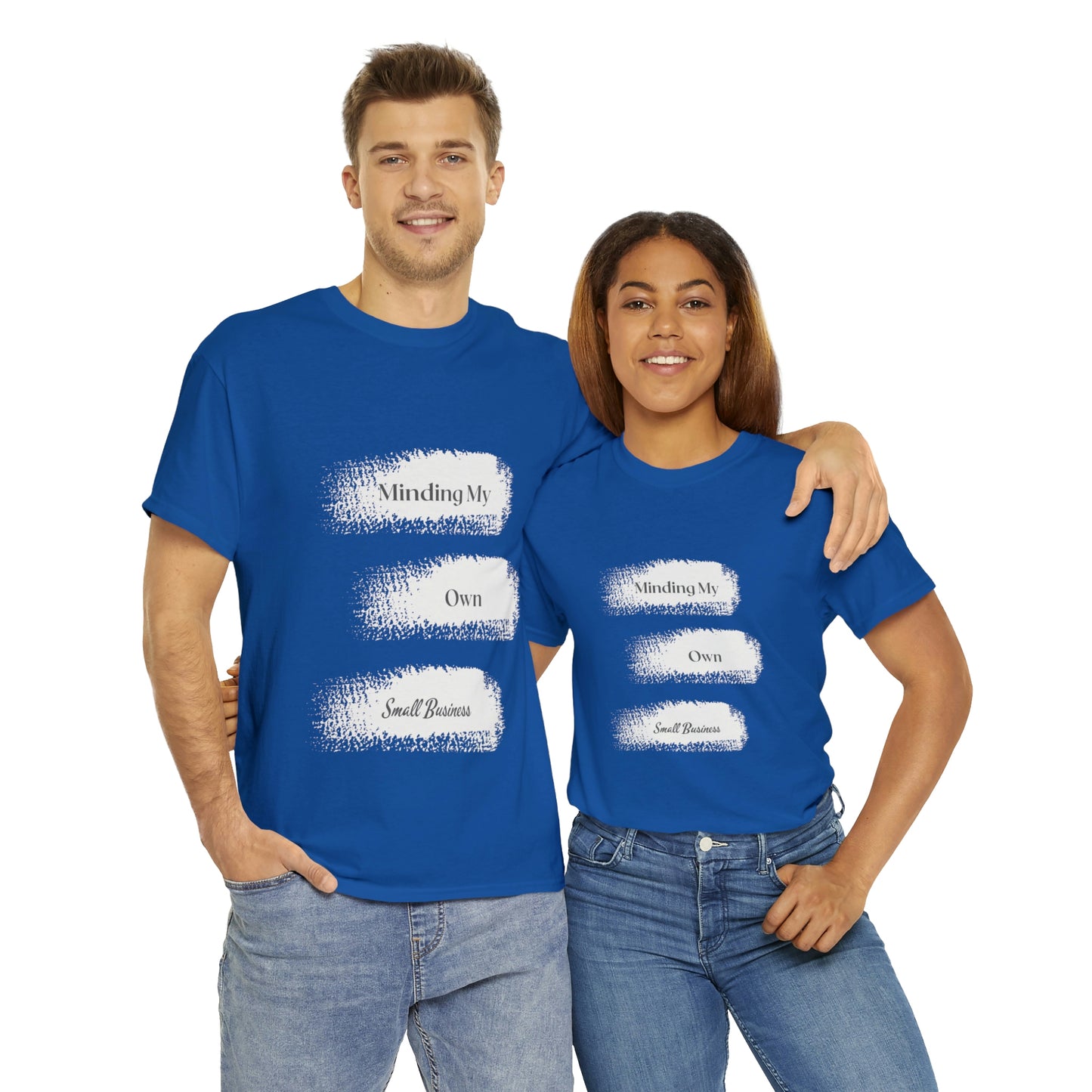 Minding My Own Small Business Unisex Heavy Cotton Tee