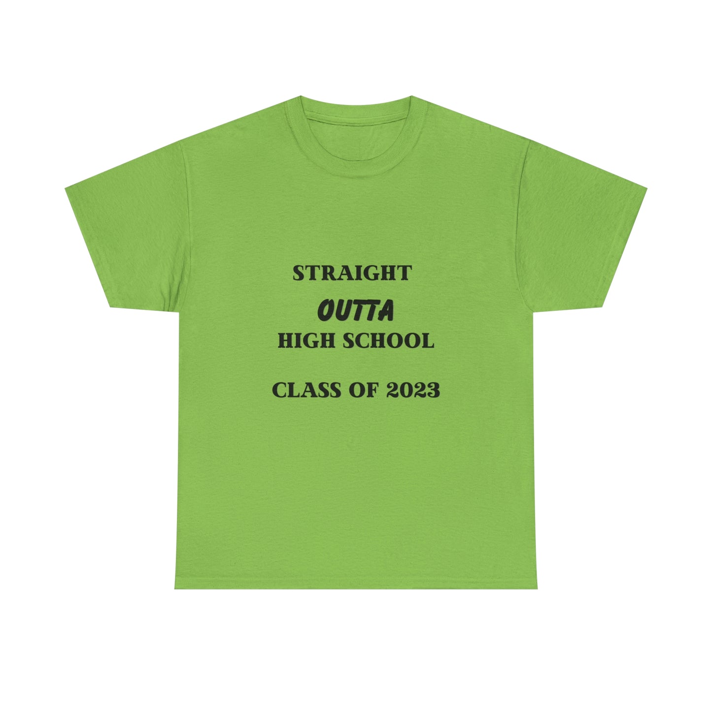 Straight Outta High School T-shirt 2023 Graduation T-shirt