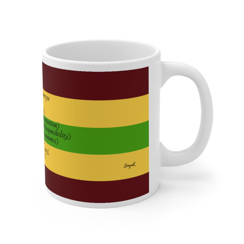 7 Principles of Kwanzaa Ceramic Mug