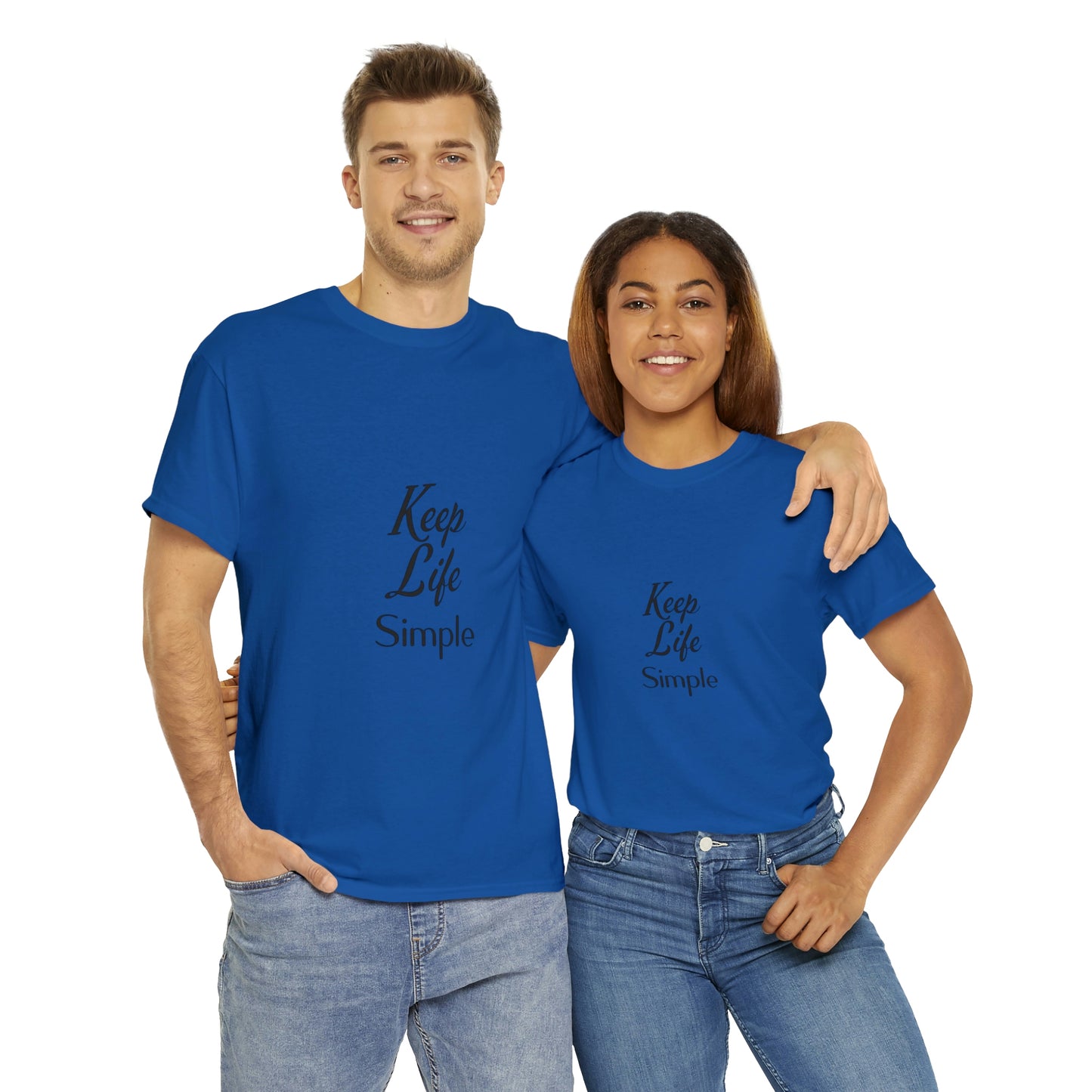 Keep Life Simple Unisex Heavy Cotton Tee