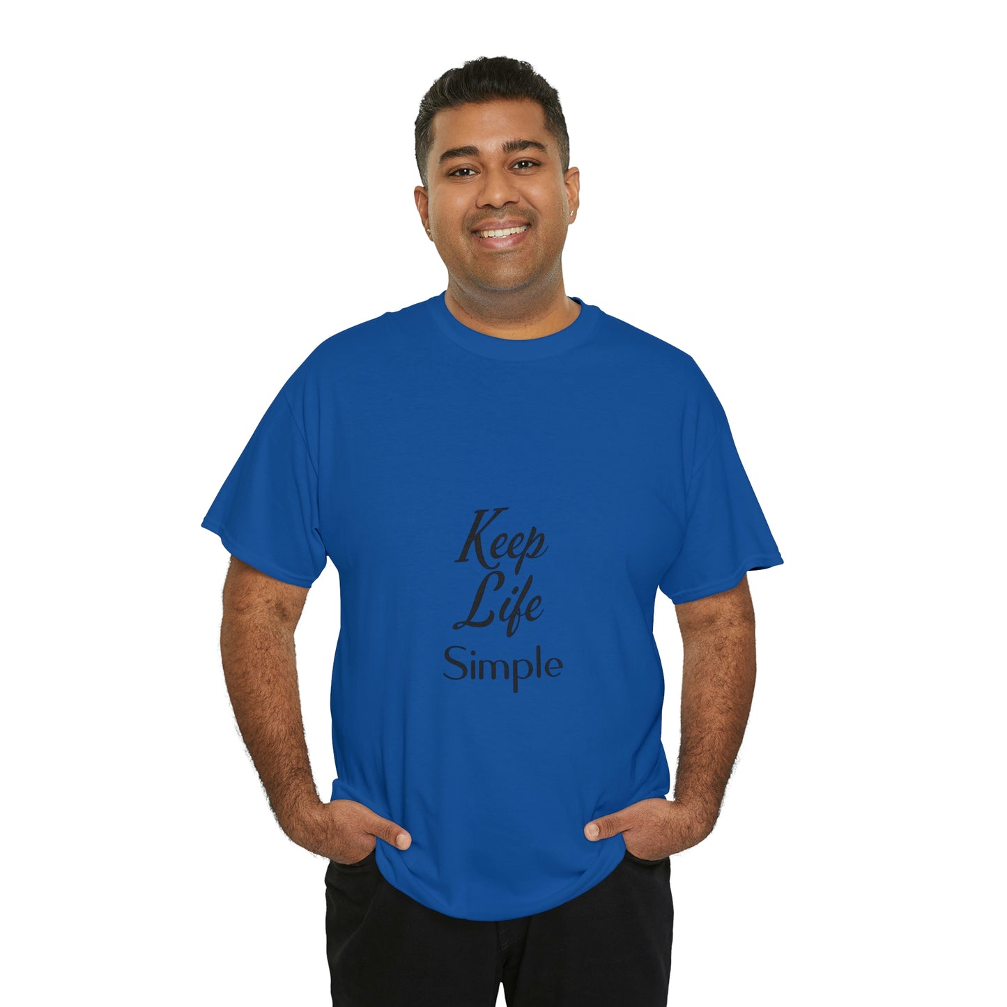 Keep Life Simple Unisex Heavy Cotton Tee
