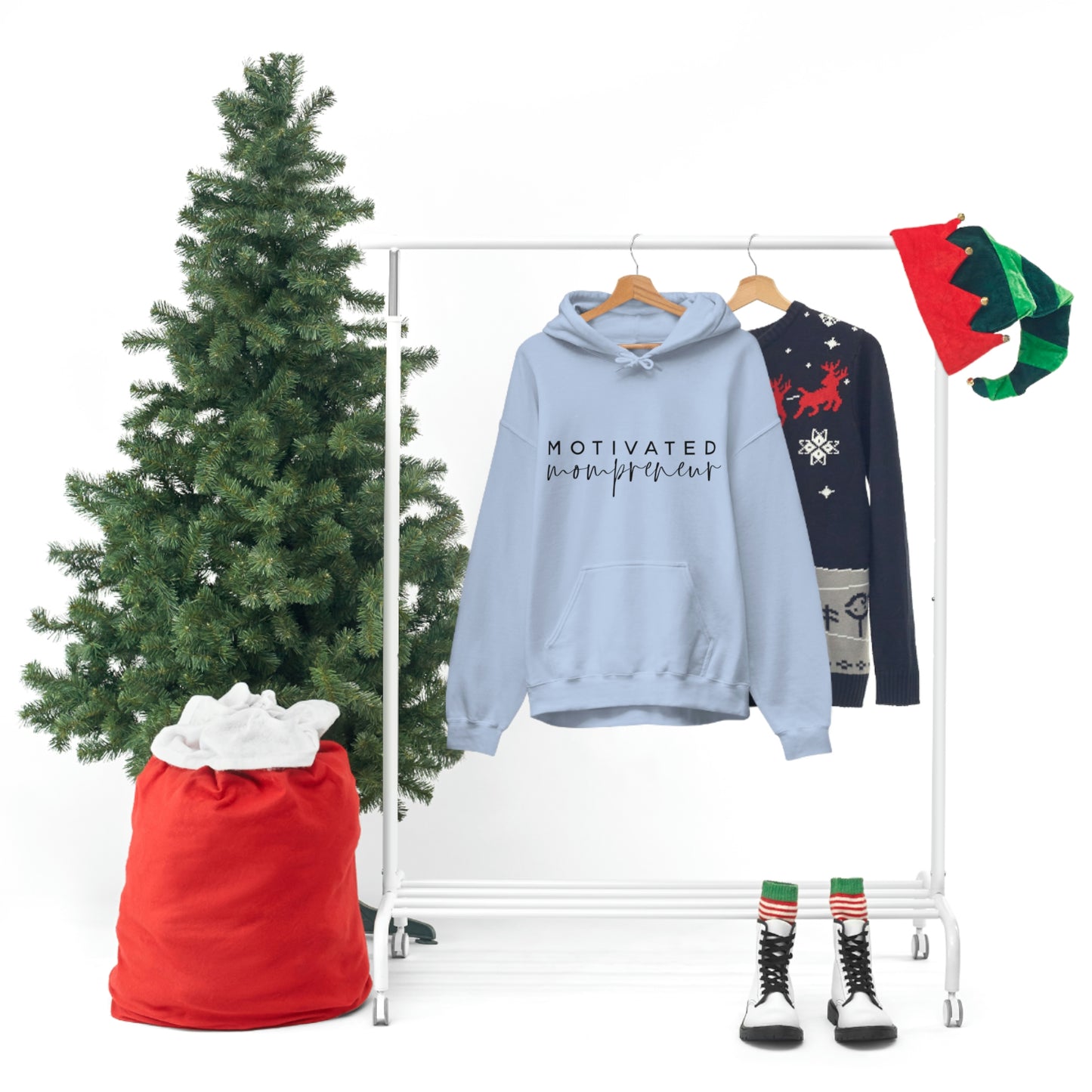Lady Boss Hoodie - Motivated Mompreneur