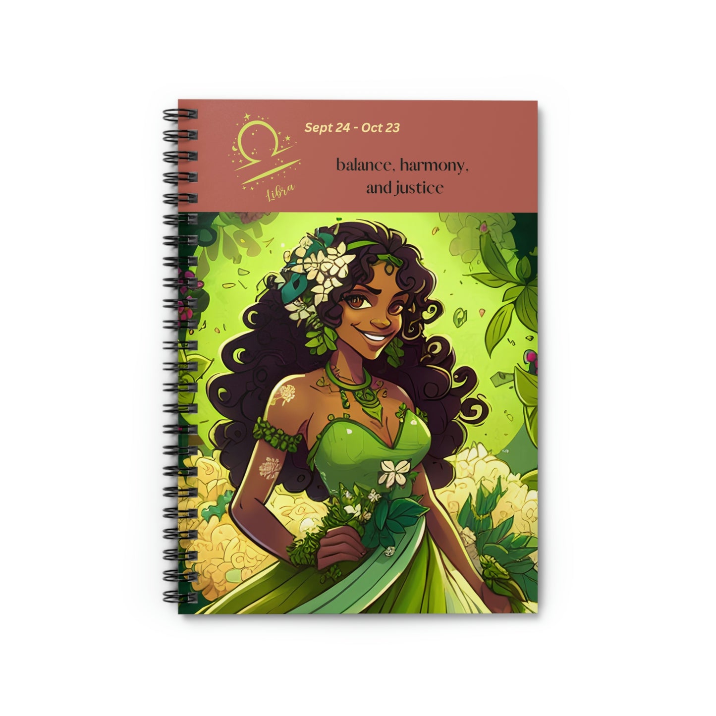 Astrology Collection (Libra) - Middle Eastern and Indian Culture Journal - Ruled Line