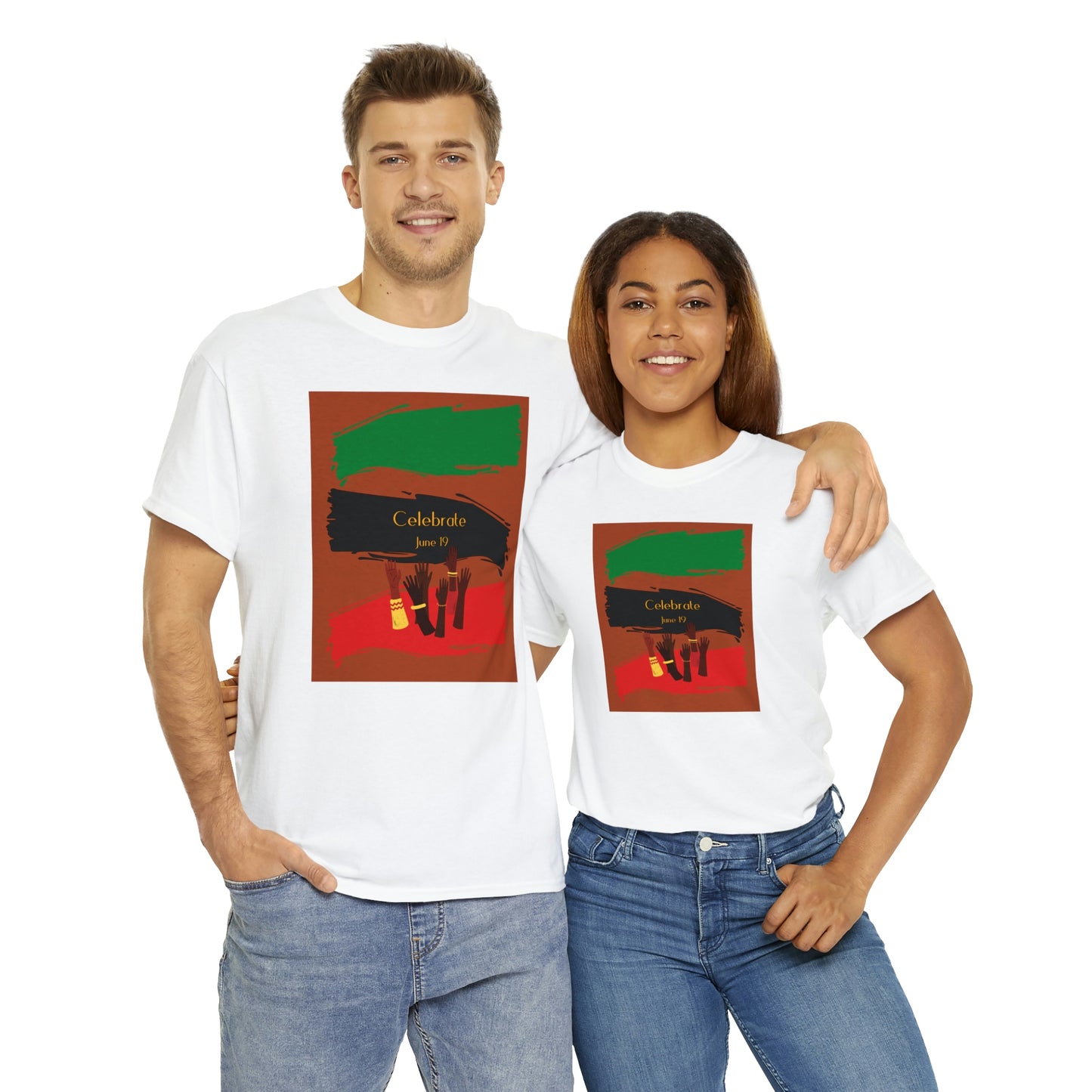 Juneteenth 2 Heavy Cotton Tee