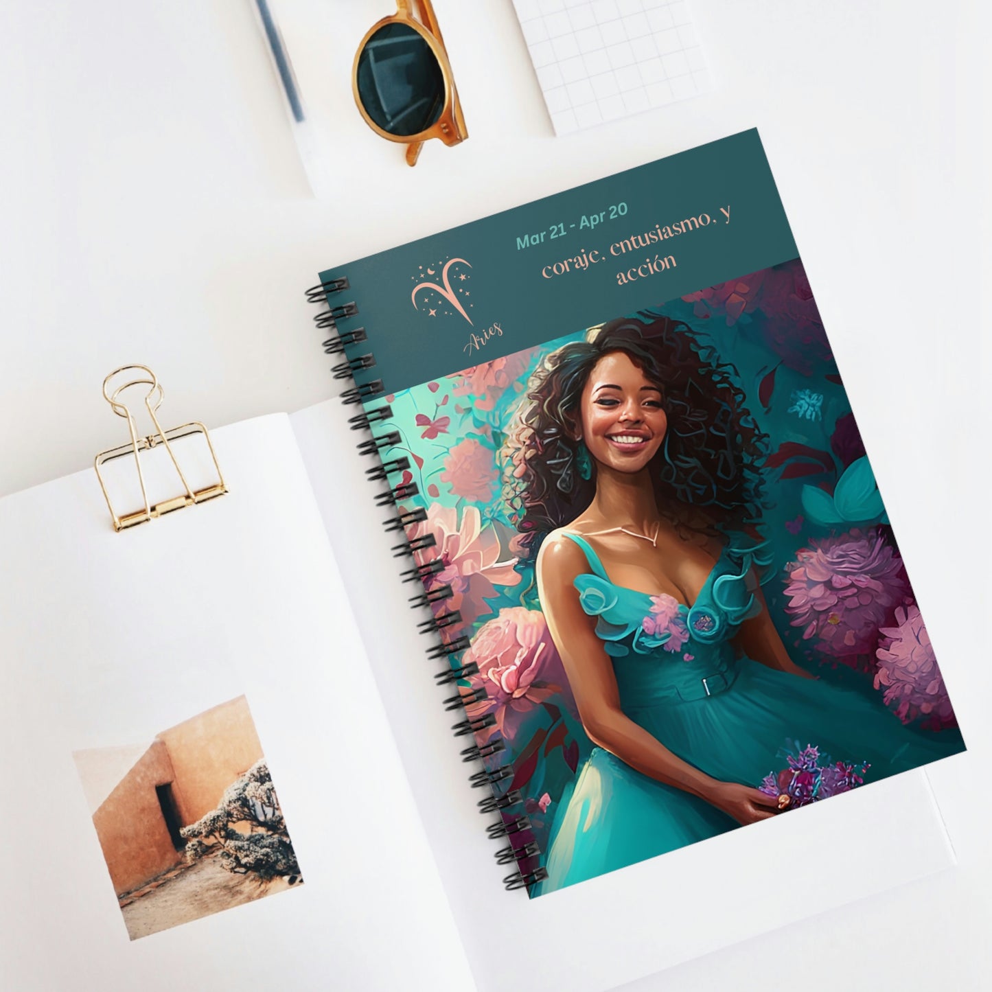 Astrology Collection (Aries) - Latina Culture Journal - Ruled Line
