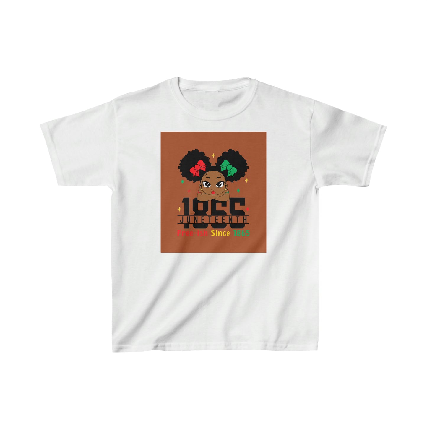 Juneteenth (Girls) Kids Heavy Cotton™ Tee 2