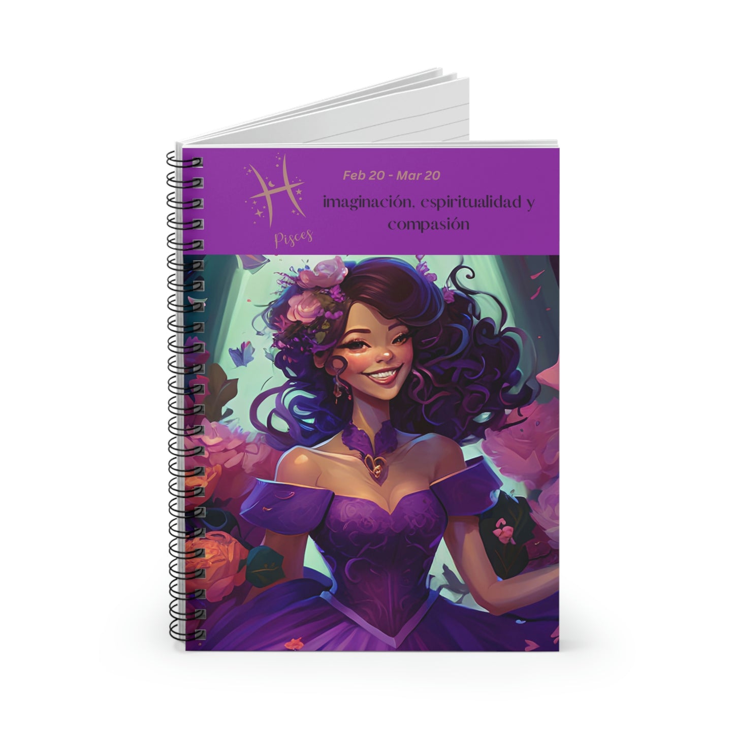 Astrology Collection (Pisces) - Latina Culture Journal - Ruled Line