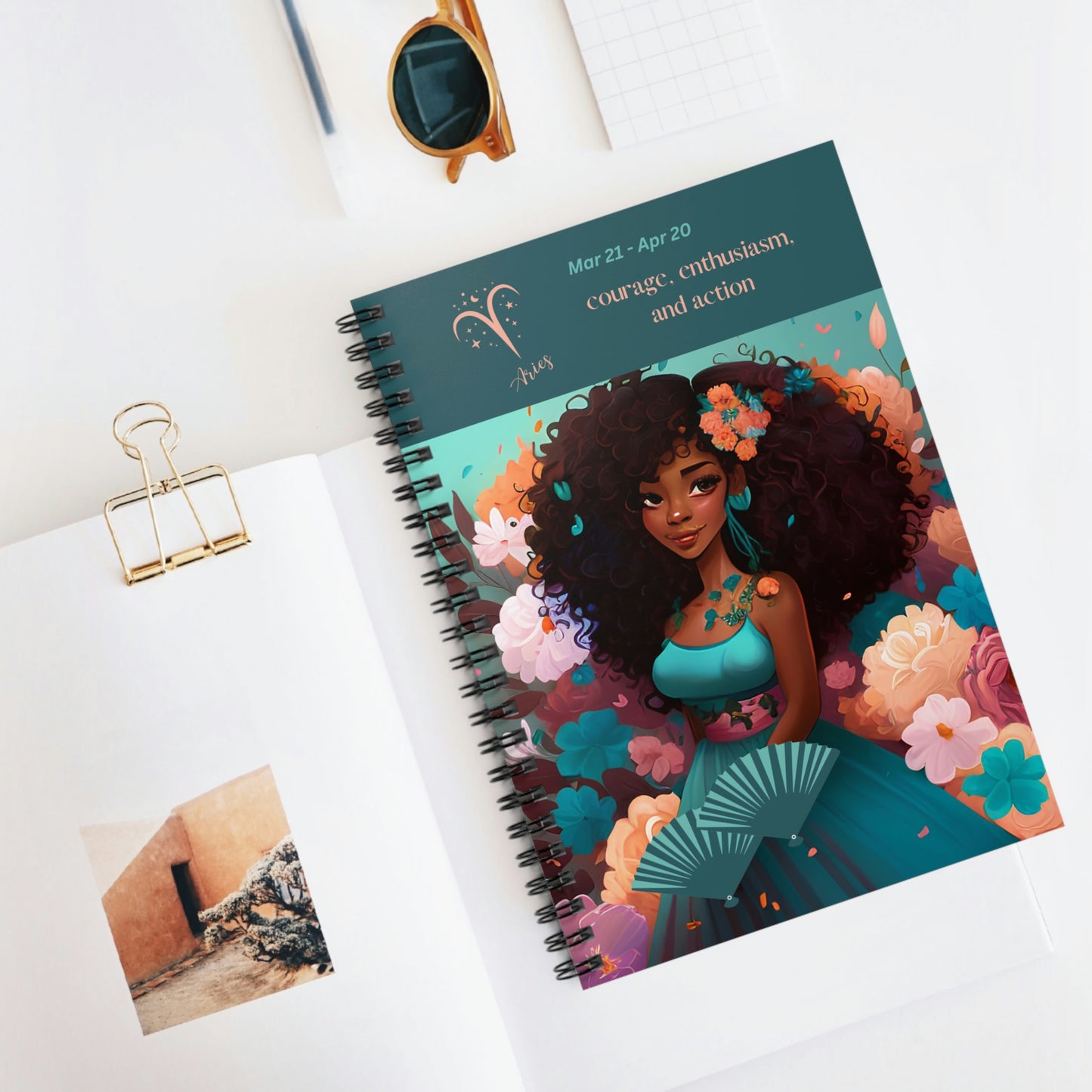 Astrology Collection (Aries) - AA Culture Journal - Ruled Line
