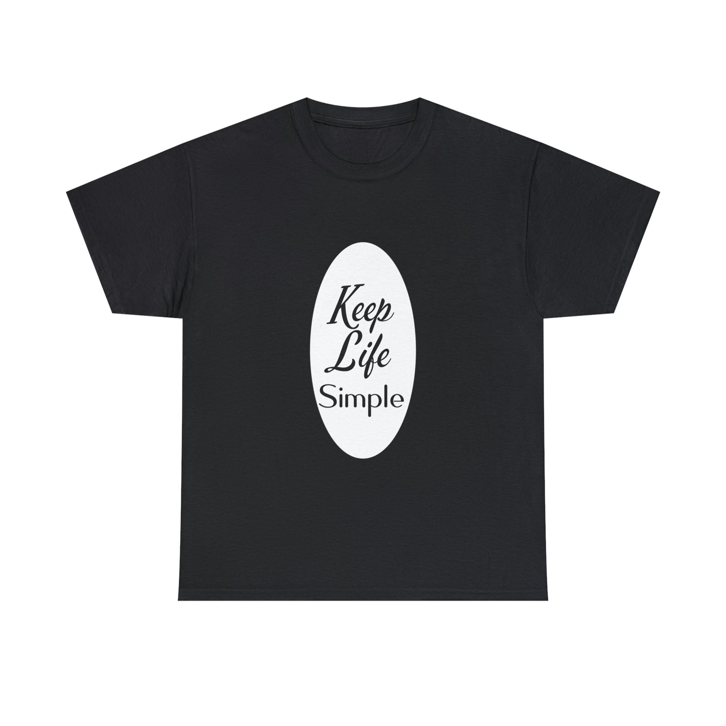 Keep Life Simple Unisex Heavy Cotton Tee