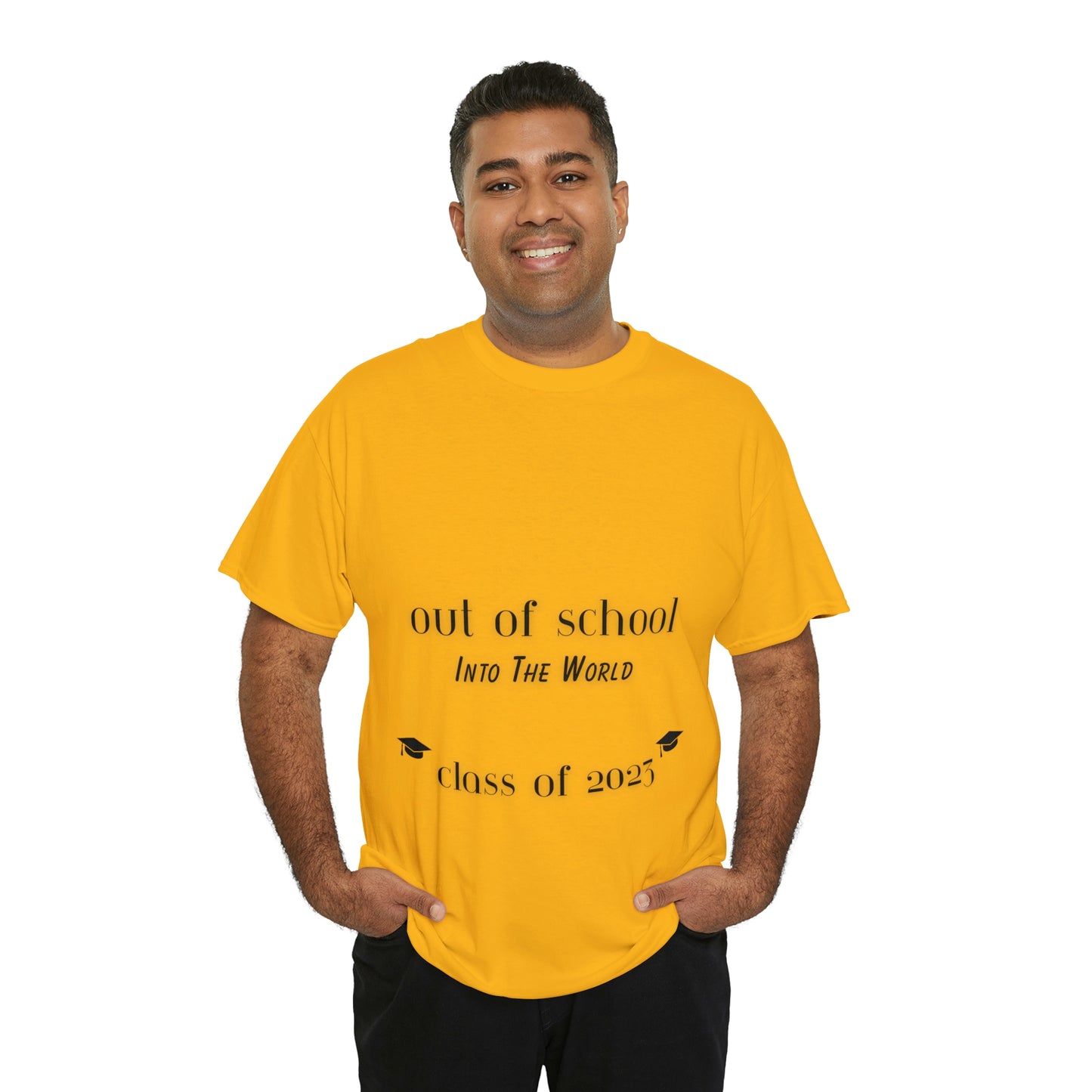 Out Of School Into The World T-shirt 2023 Graduation T-shirt