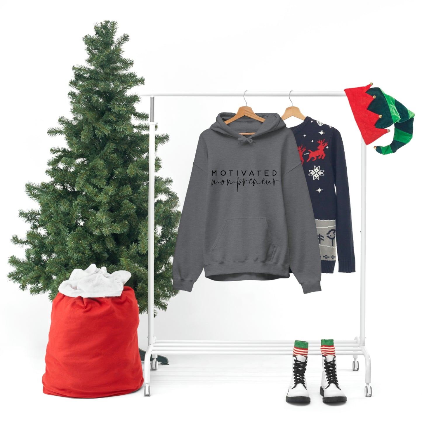 Lady Boss Hoodie - Motivated Mompreneur