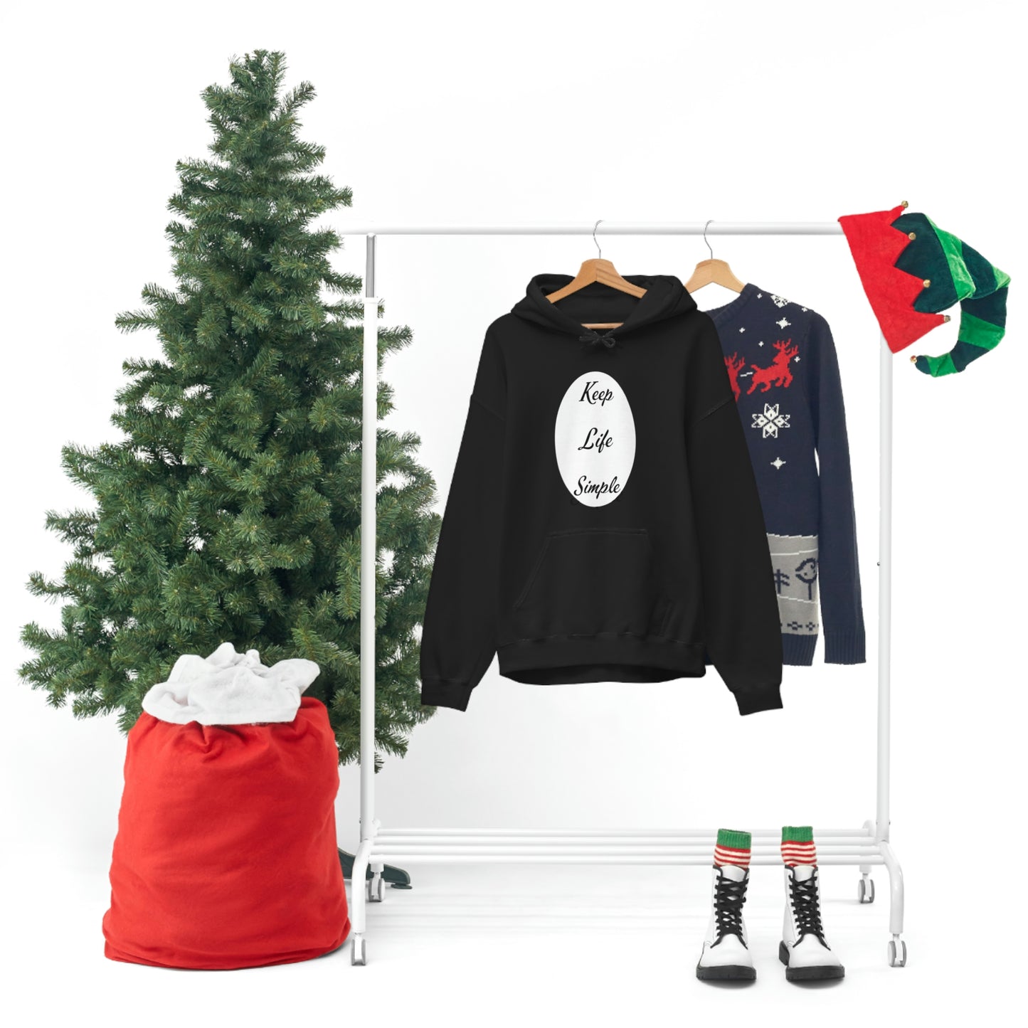 Keep Life Simple Hooded Sweatshirt