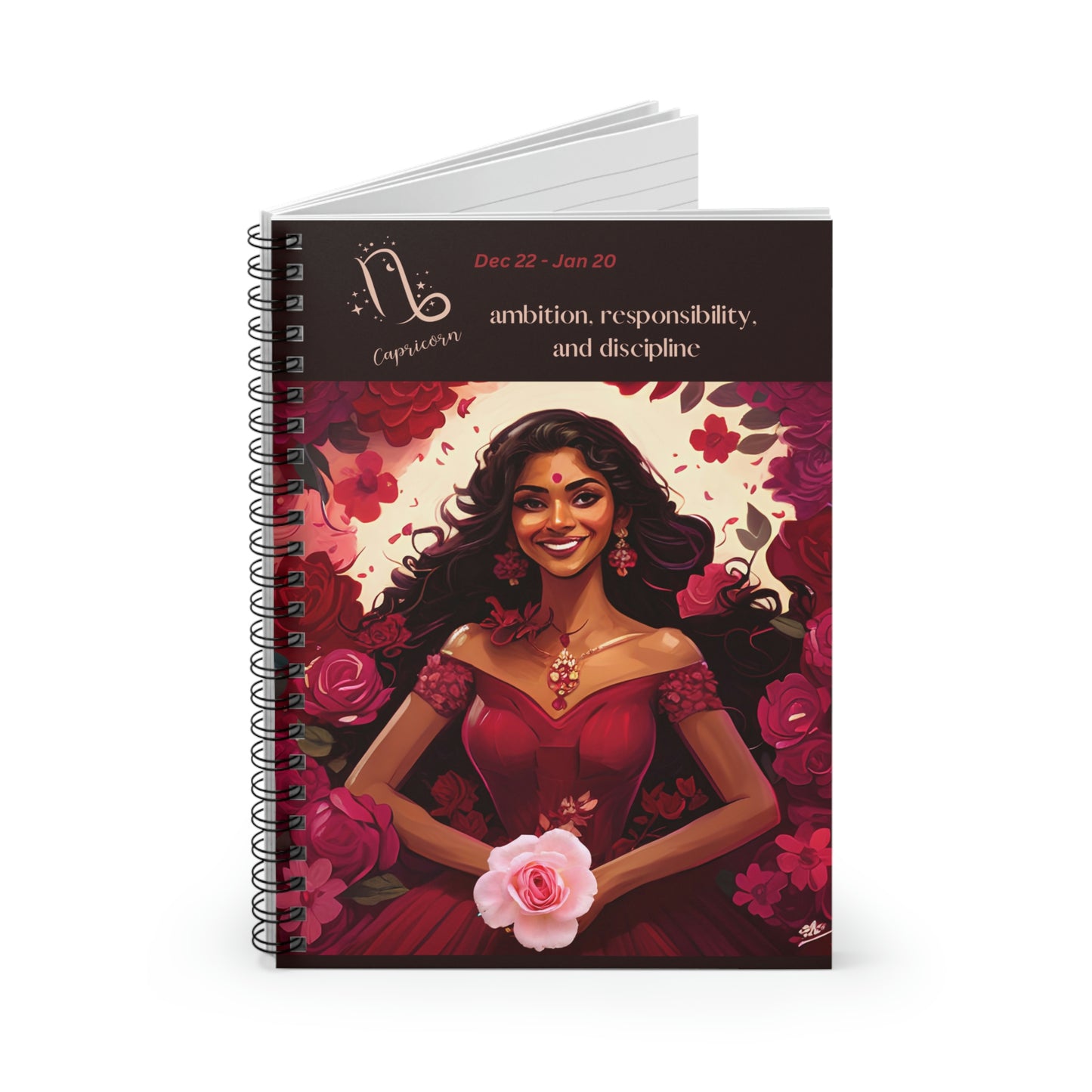 Astrology Collection (Capricorn) - Middle Eastern and Indian Culture Journal - Ruled Line