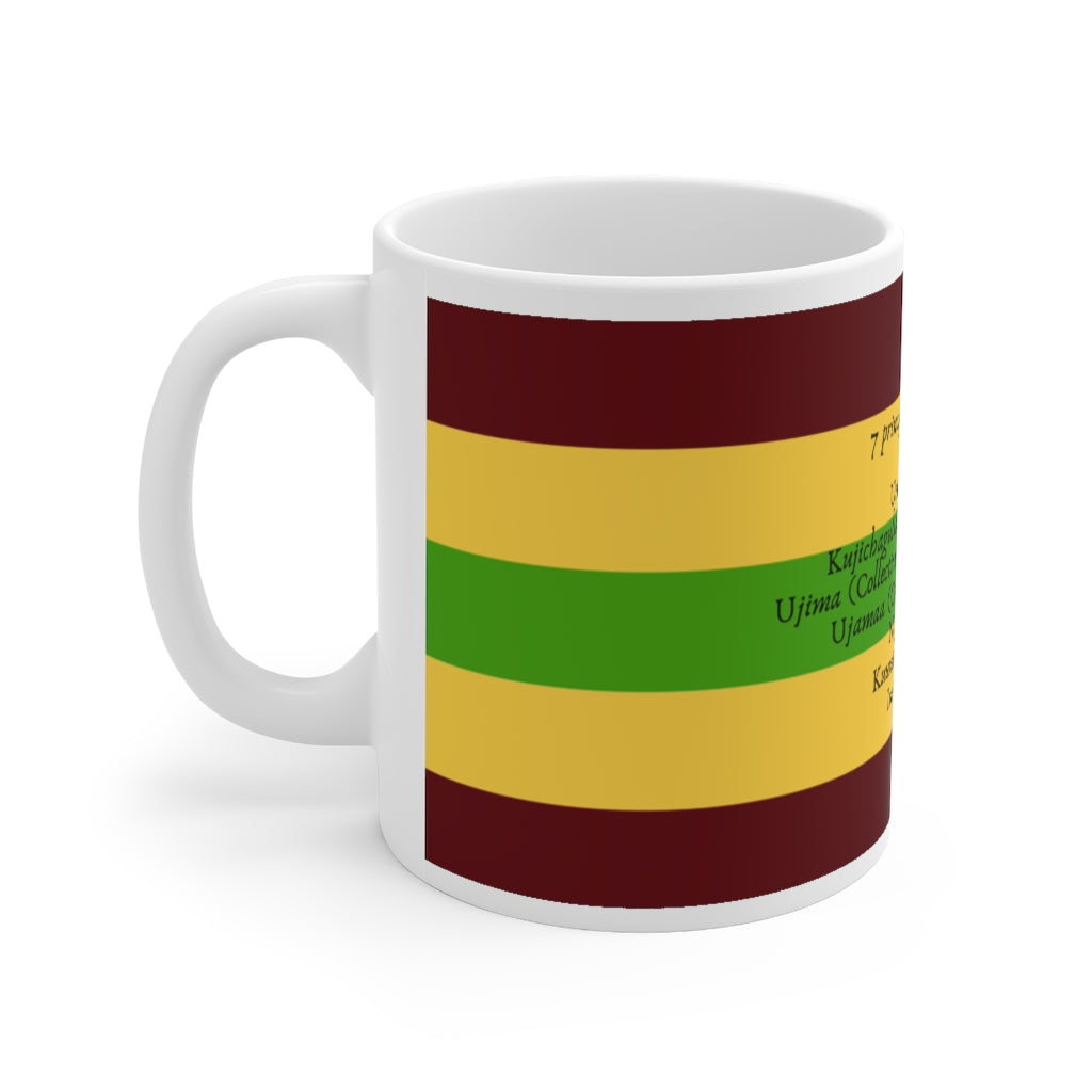 7 Principles of Kwanzaa Ceramic Mug