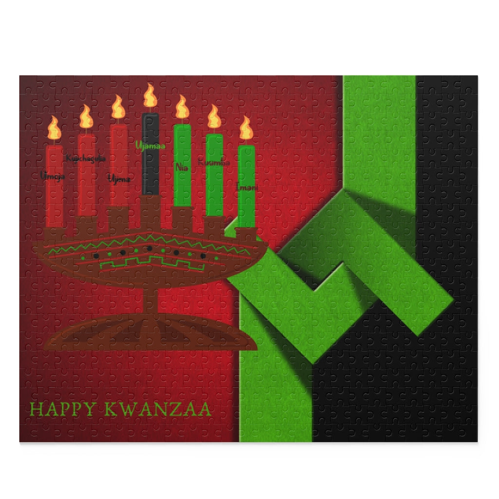 Happy Kwanzaa Puzzle (120, 252, 500-Piece)