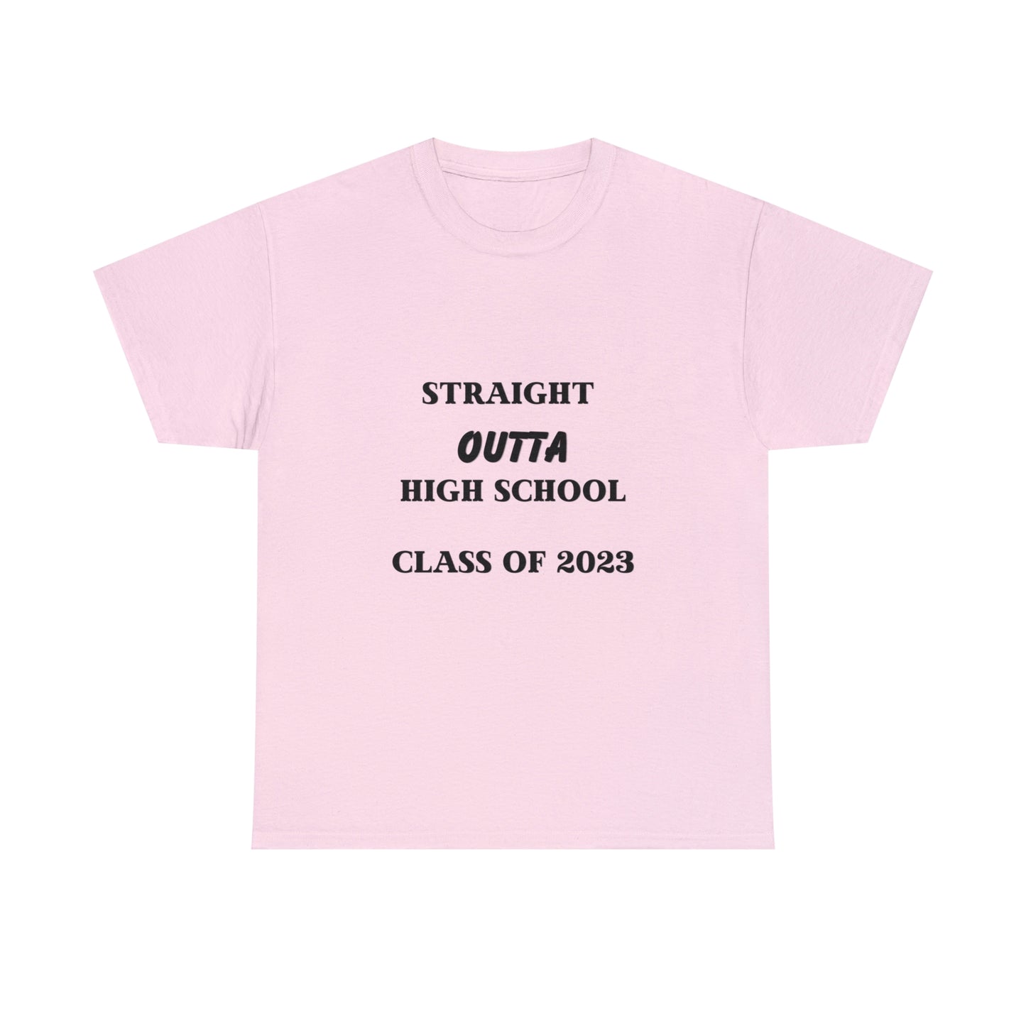 Straight Outta High School T-shirt 2023 Graduation T-shirt