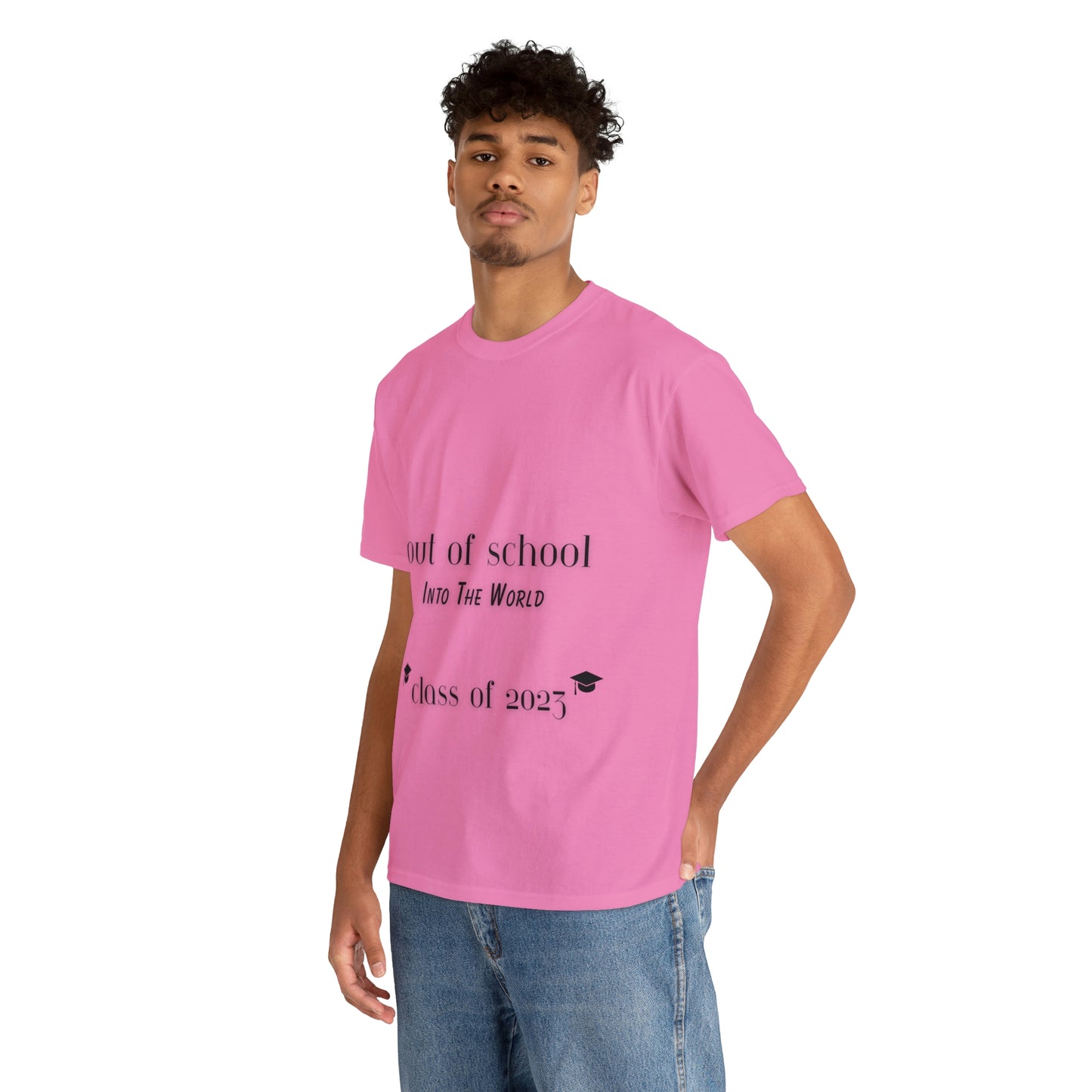 Out Of School Into The World T-shirt 2023 Graduation T-shirt