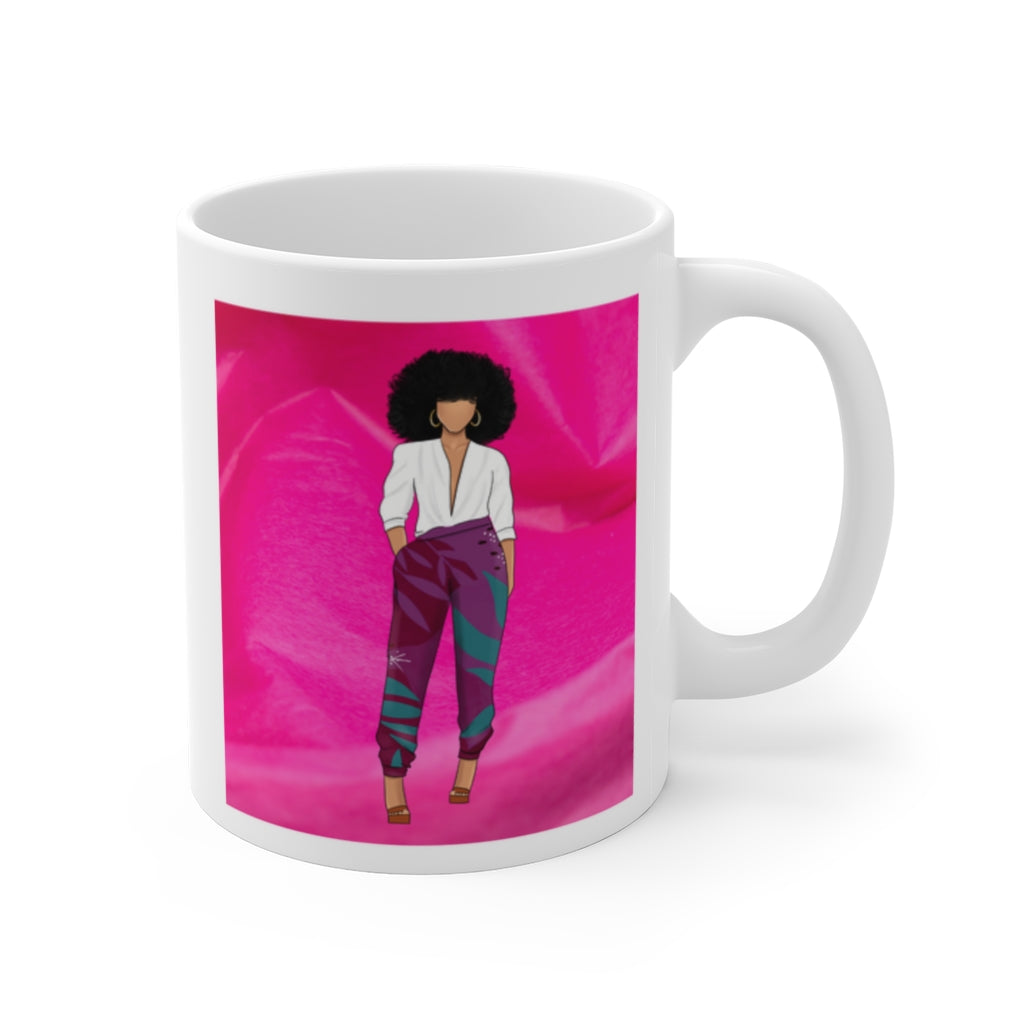 Happy Mother's Day (Fuschia) Ceramic Mugs (11oz / 15oz)