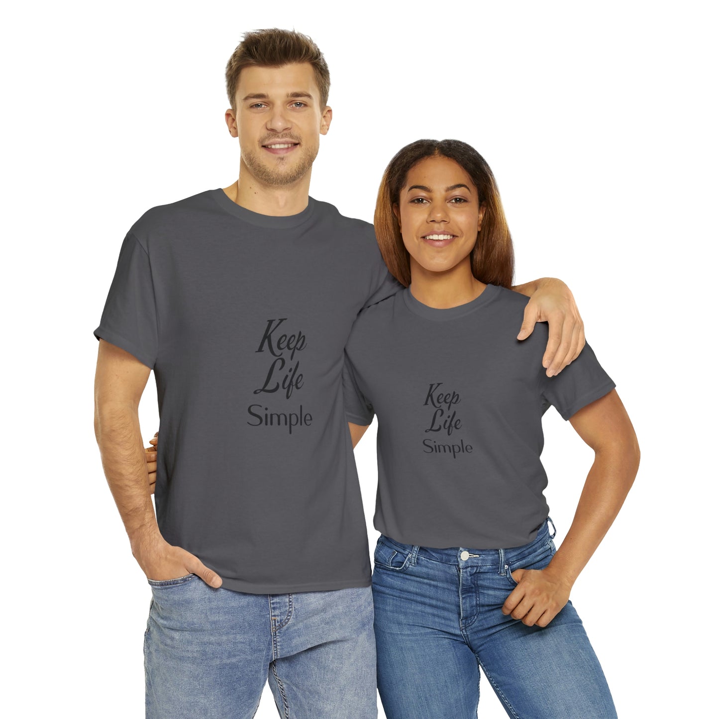 Keep Life Simple Unisex Heavy Cotton Tee