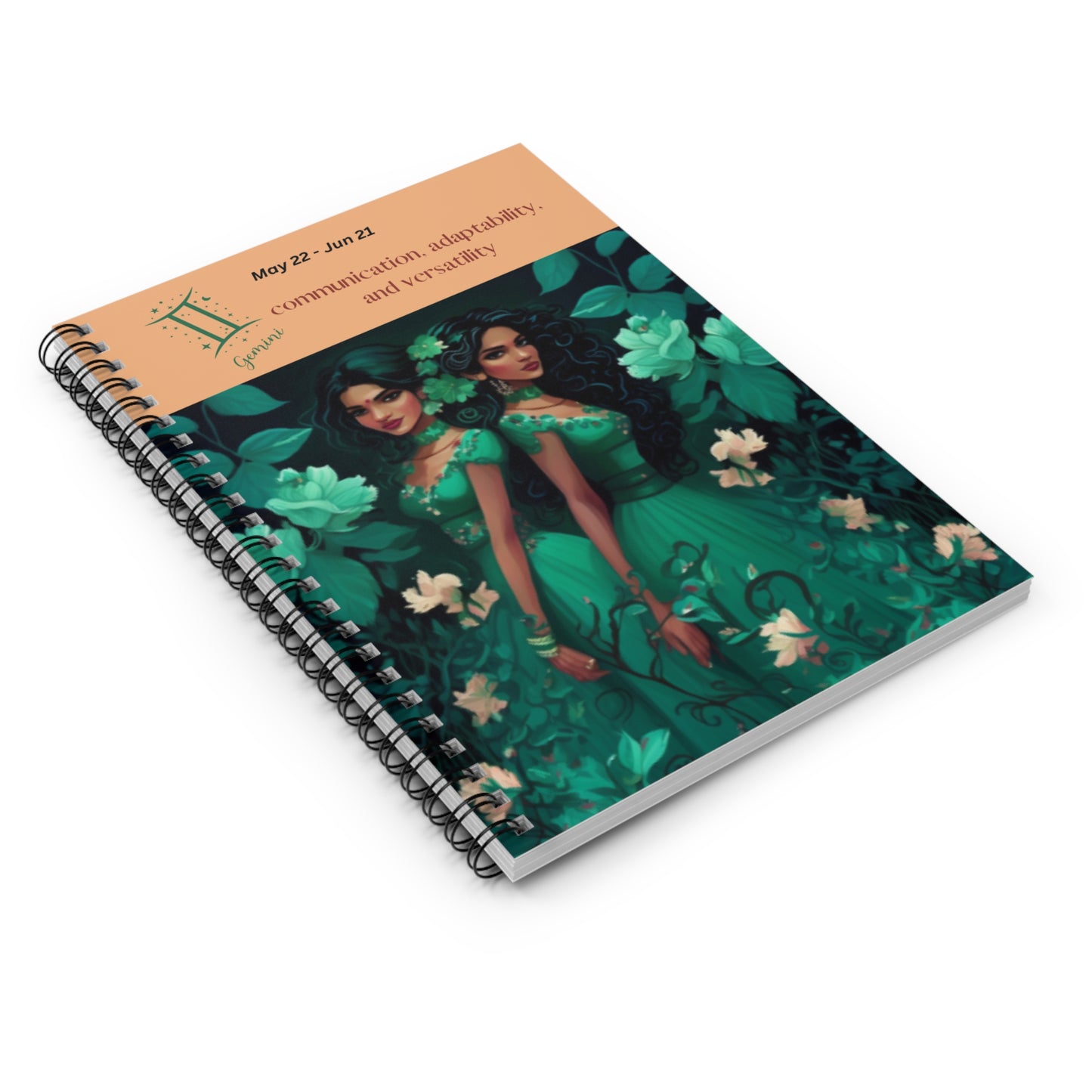 Astrology Collection (Gemini) - Middle Eastern and Indian Culture Journal - Ruled Line