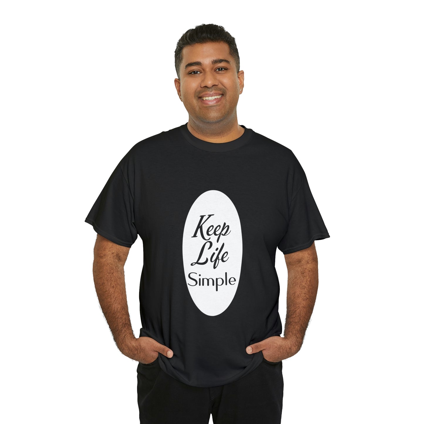 Keep Life Simple Unisex Heavy Cotton Tee