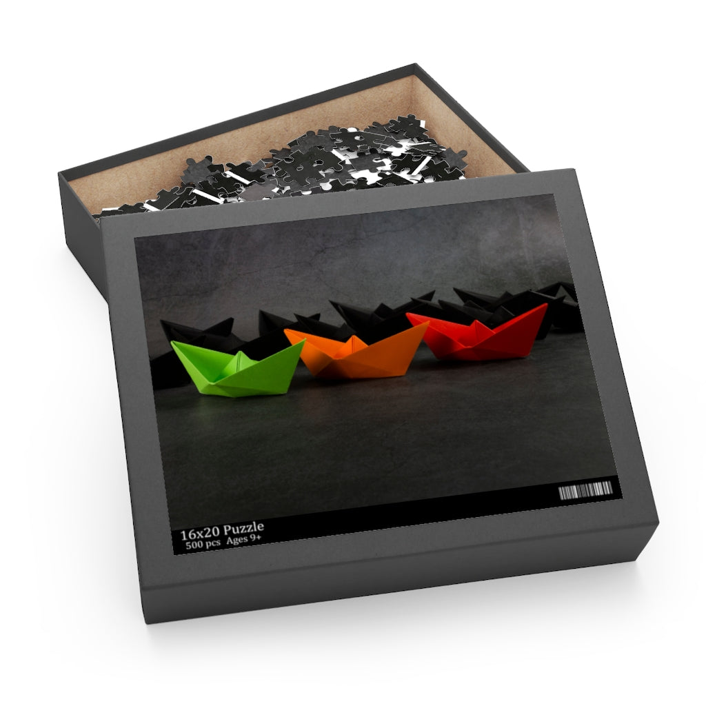 Black History (Origami) Puzzle (120, 252, 500-Piece)
