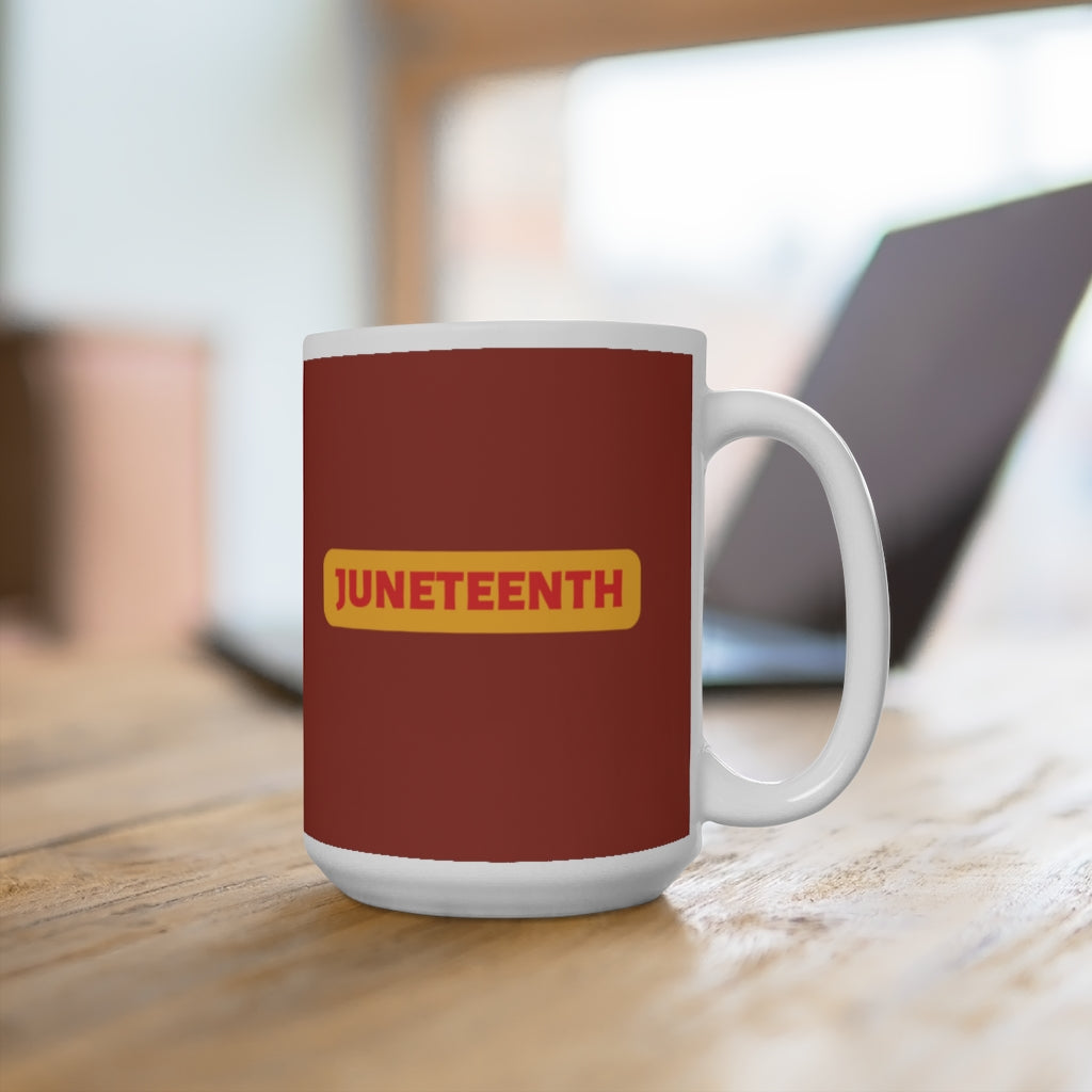 Juneteenth 2 Ceramic Mugs (11oz / 15oz)