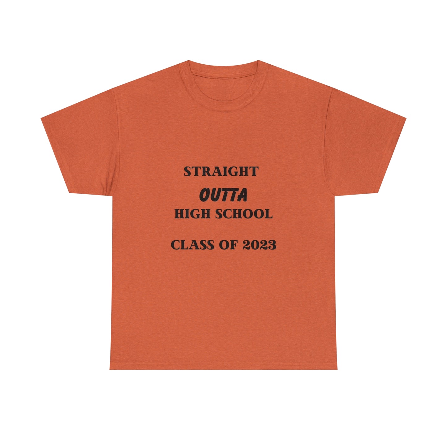 Straight Outta High School T-shirt 2023 Graduation T-shirt