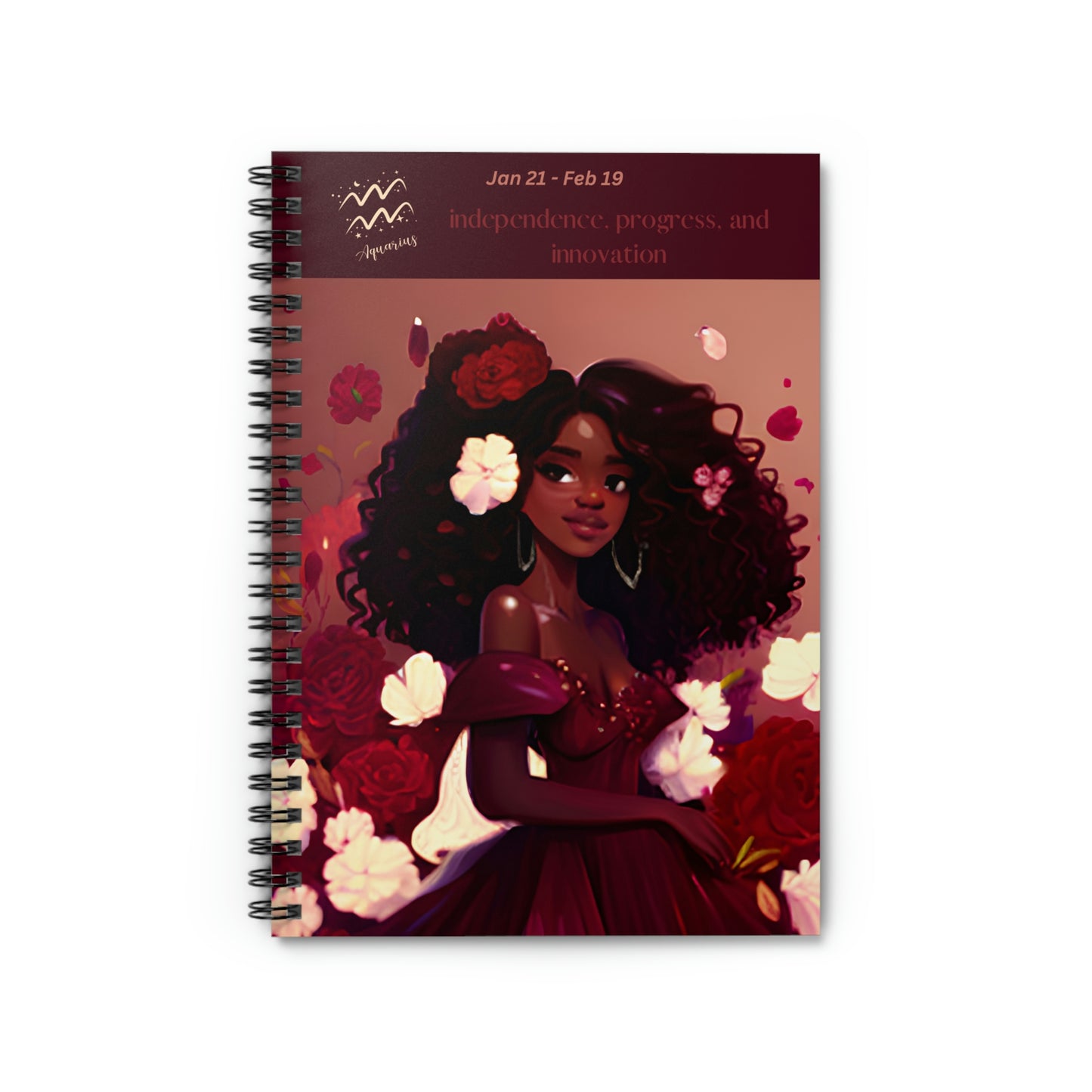 Astrology Collection (Aquarius) - AA Culture Journal - Ruled Line