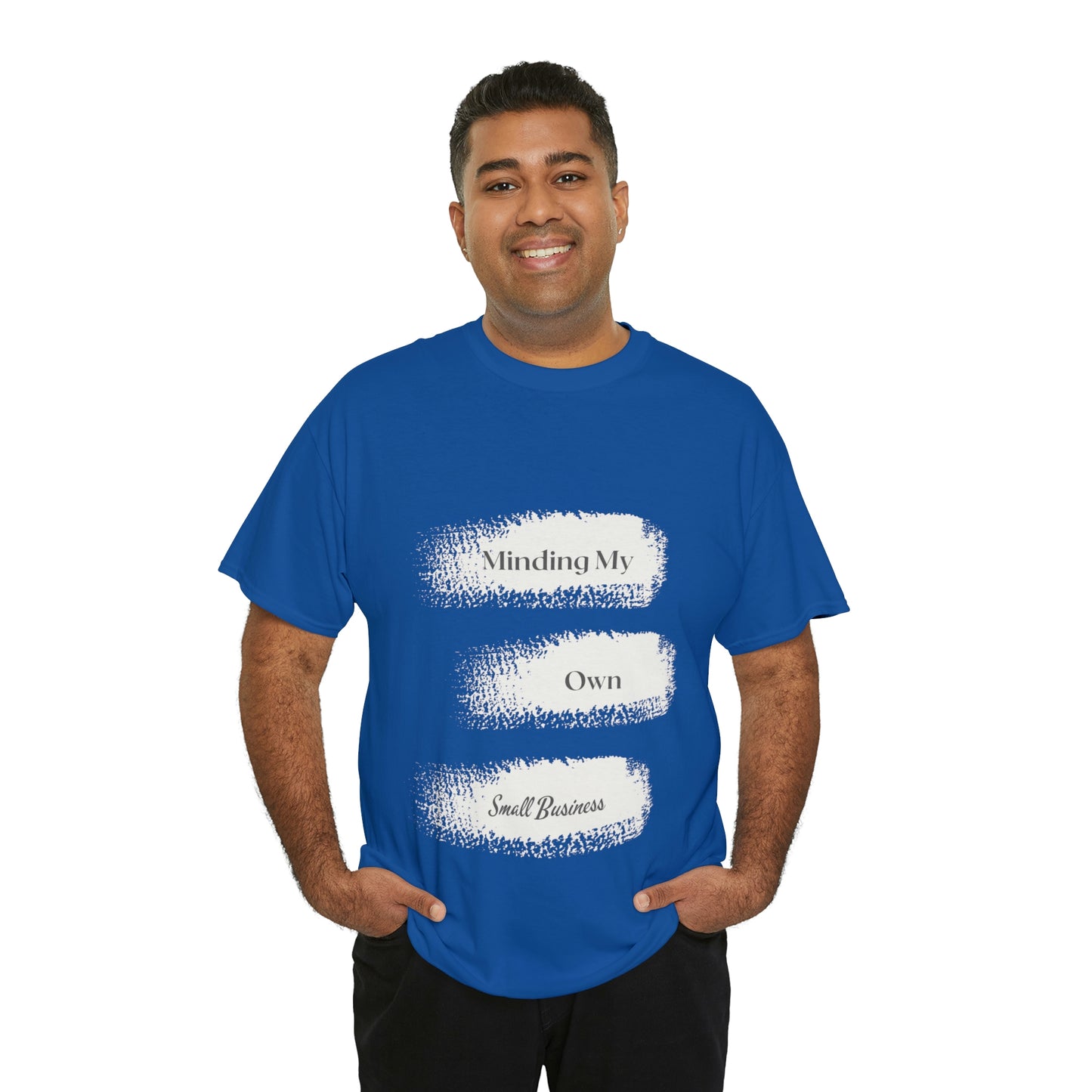 Minding My Own Small Business Unisex Heavy Cotton Tee