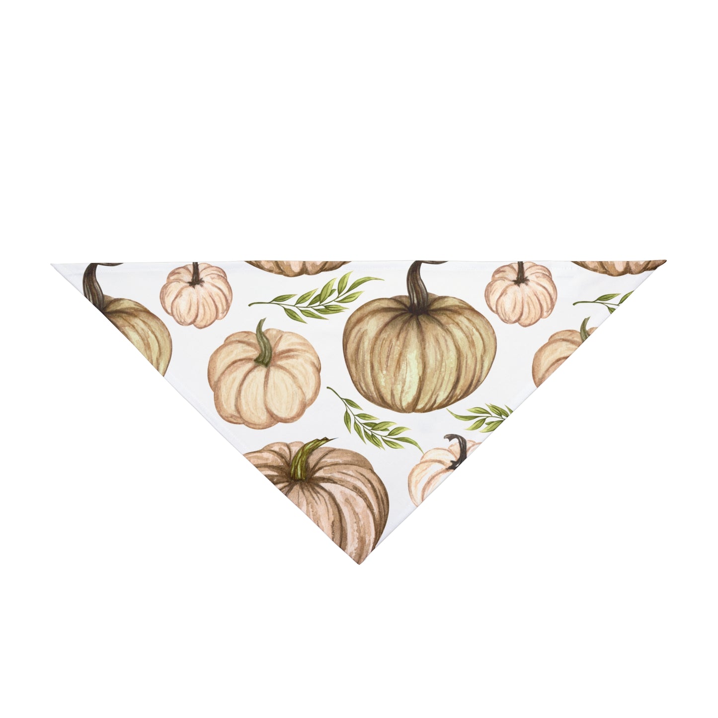 Pet Bandana - (Light Rose Pumpkins)